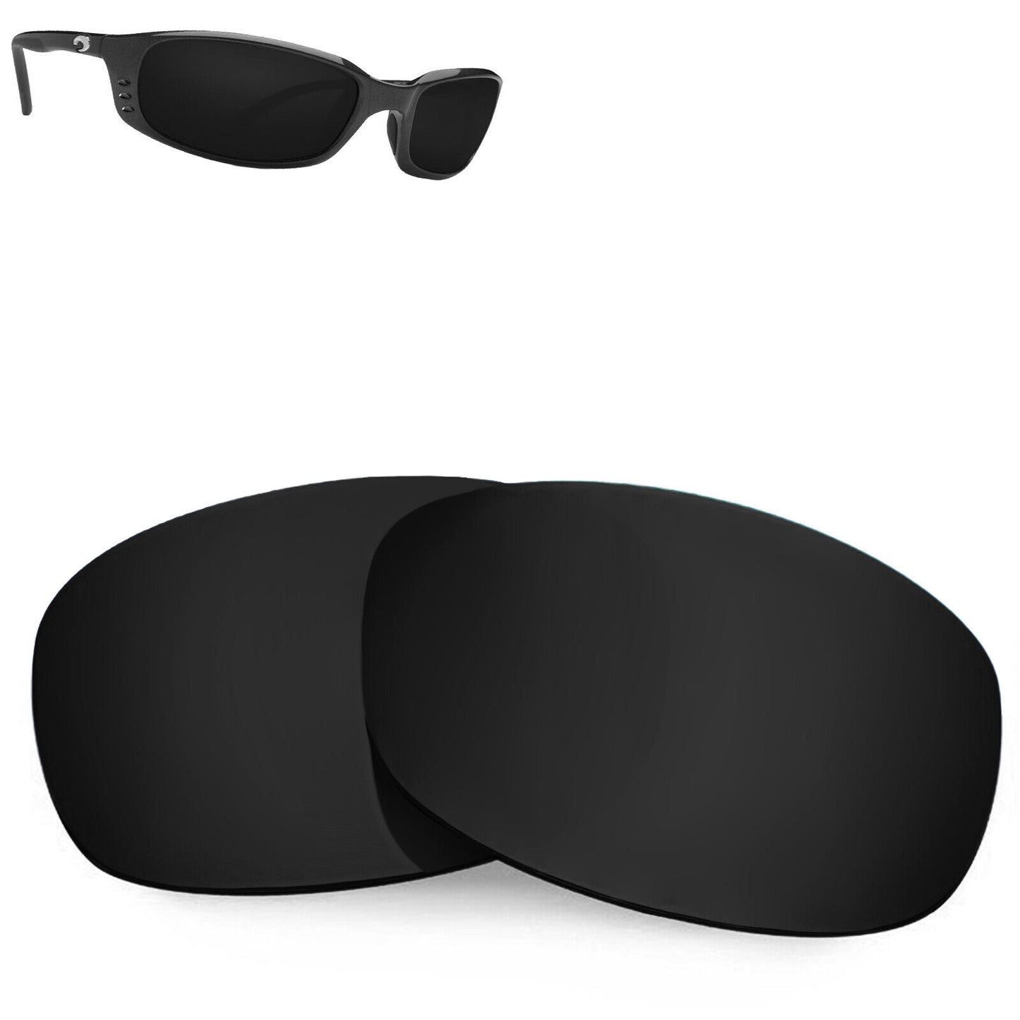 LenSwitch Replacement Lenses for COSTA DEL MAR BRINE Sunglasses Multi-Color