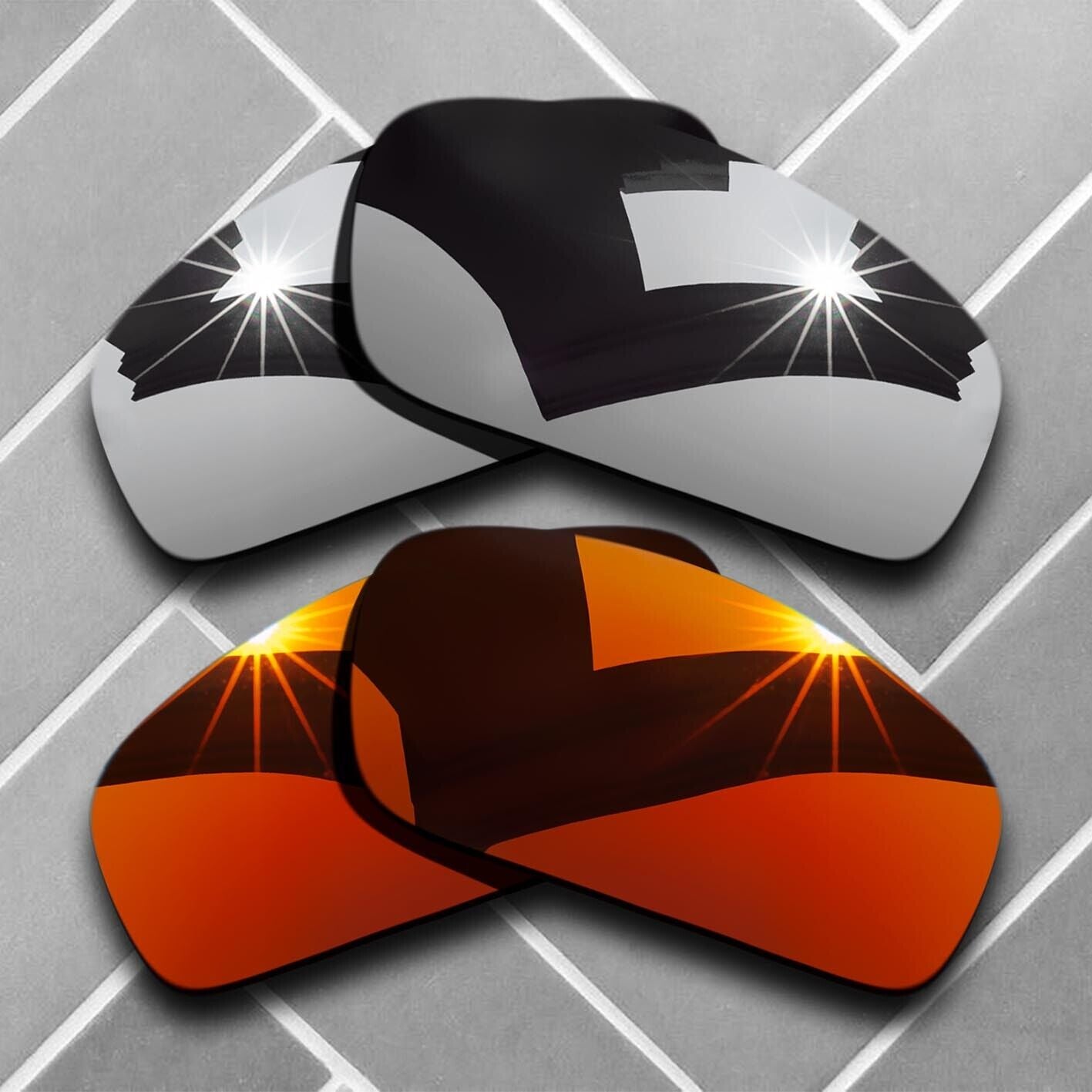 Polarized Anti-Scratch Replacement Lenses for-Oakley Monster Pup Choices US