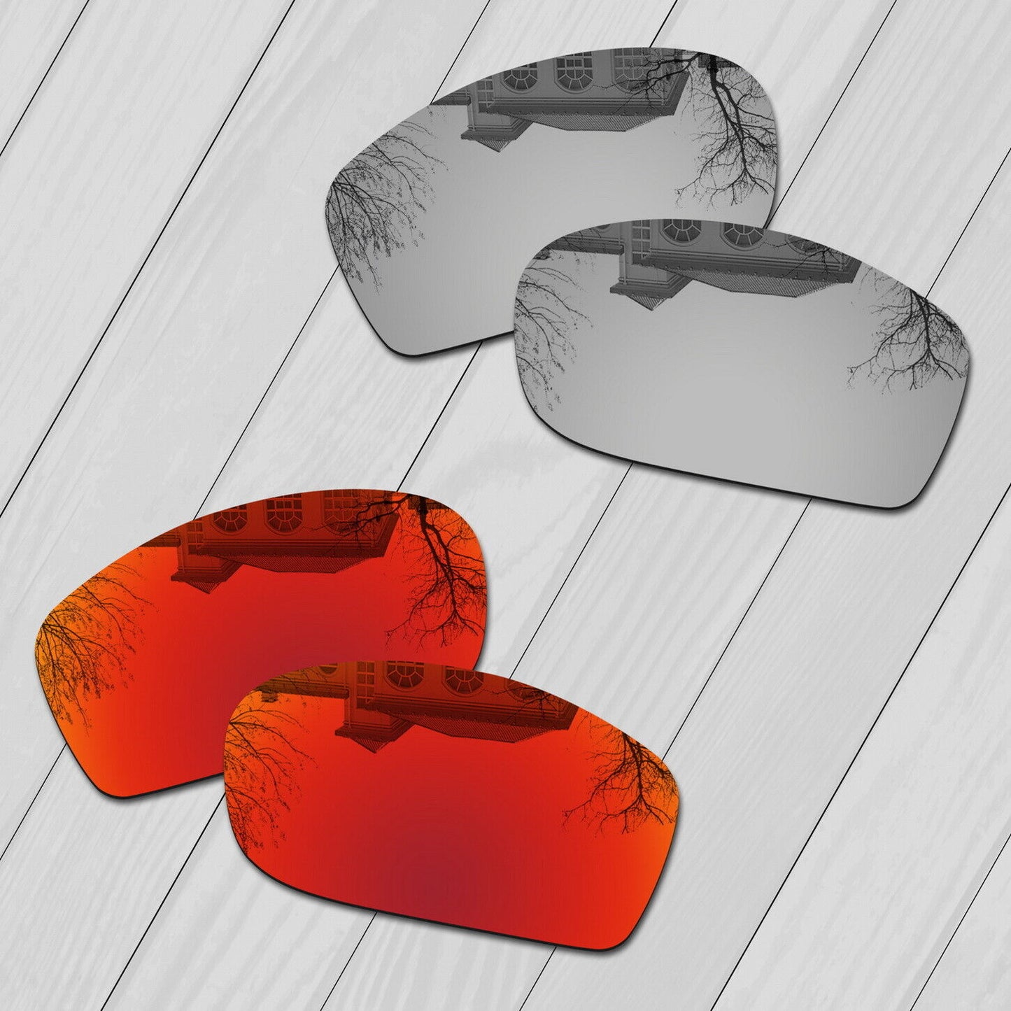 POLARIZED Replacement Lot Lenses For-Oakley Jawbone Anti-Scratch