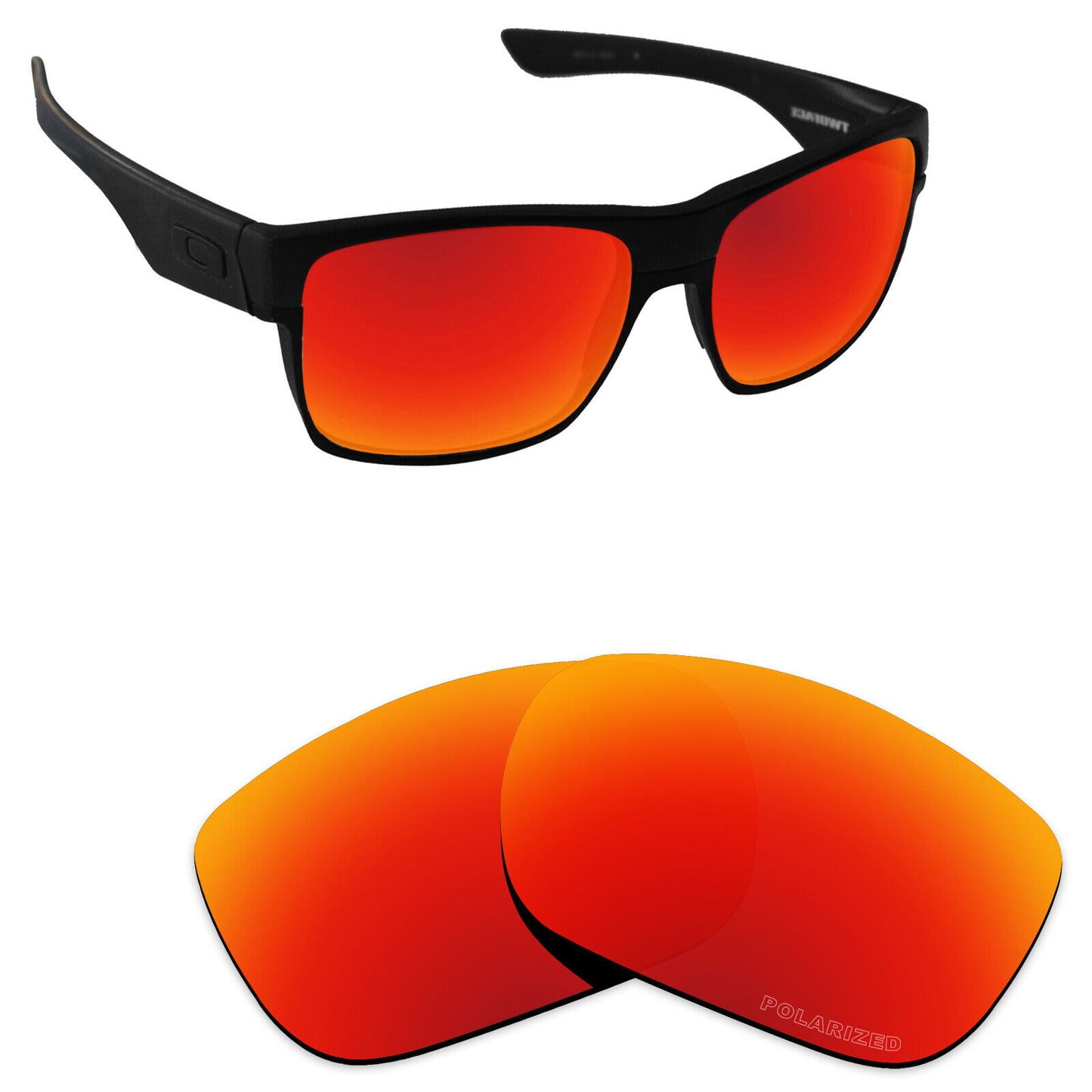 Hawkry Polarized Replacement Lenses for-Oakley TwoFace OO9189 Sunglass - Options