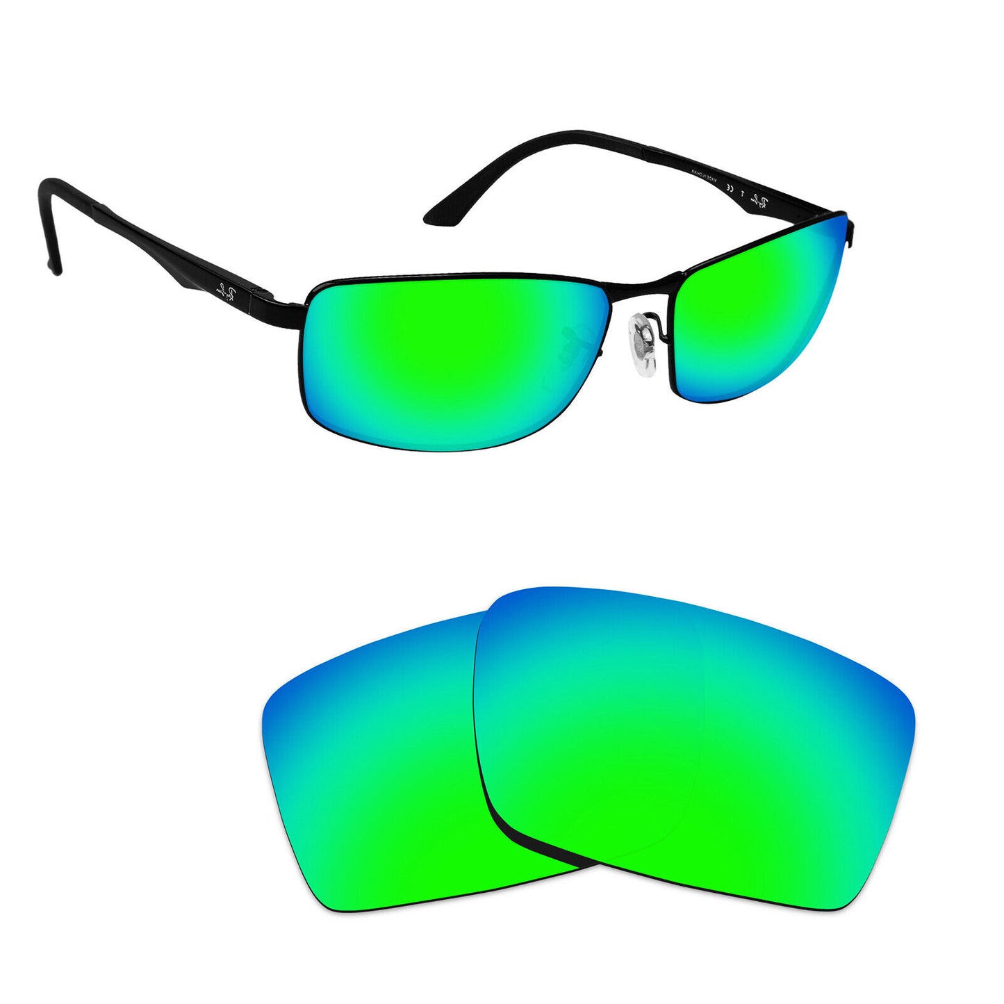 Hawkry Polarized Replacement Lenses for - RayBan-RB3498-61 Sunglass - Multiple
