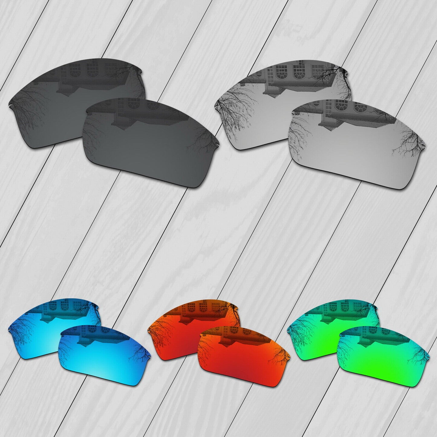 POLARIZED Replacement Lens & Kit For-Oakley WireTap Sunglasses Anti-Scratch