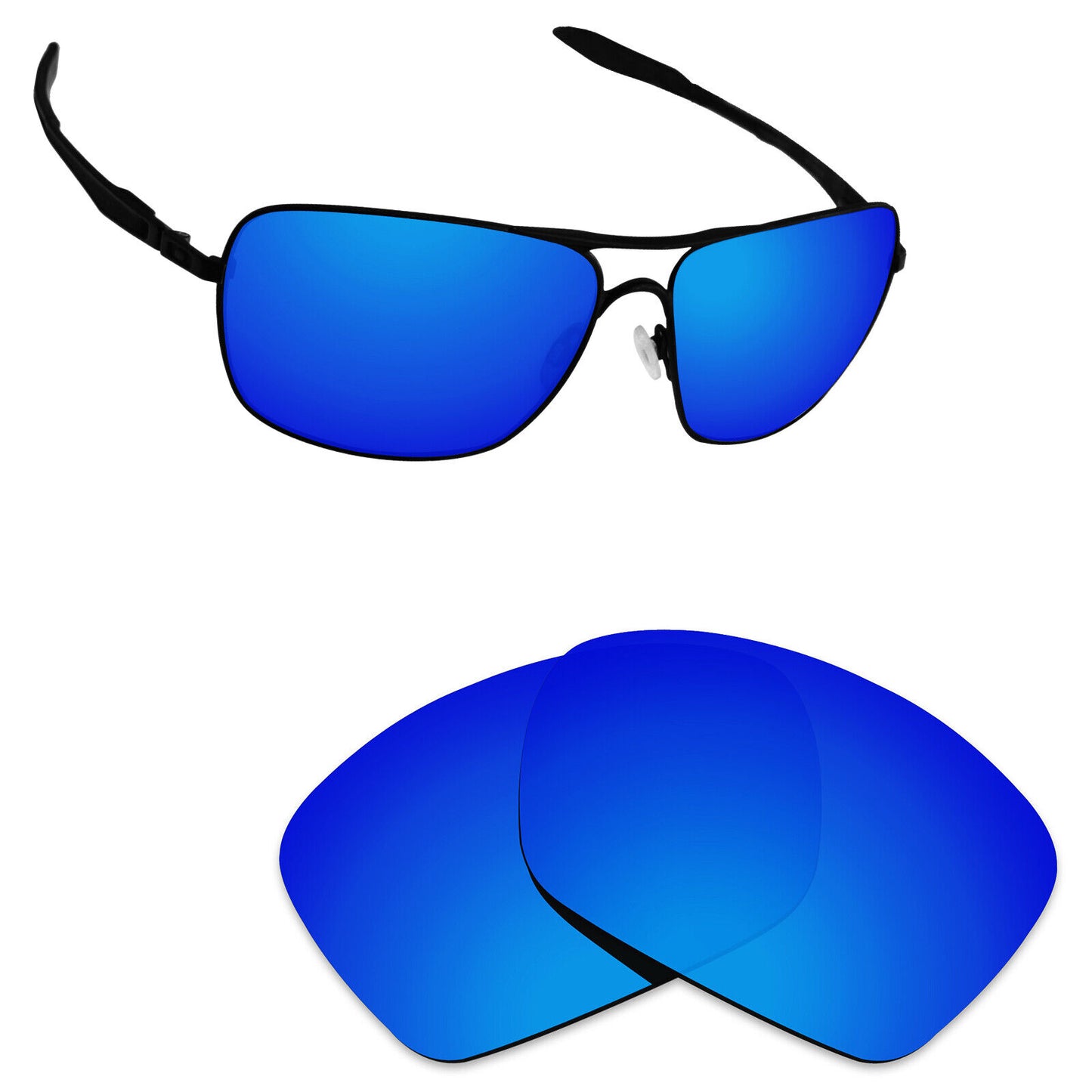 Hawkry Polarized Replacement Lens for-Oakley Plaintiff Squared OO4063 - Multiple