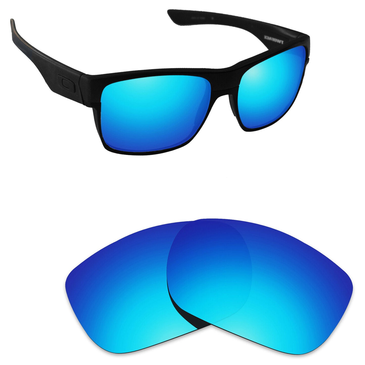 Hawkry Polarized Replacement Lenses for-Oakley TwoFace OO9189 Sunglass - Options