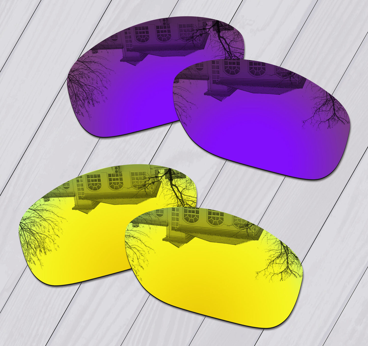 POLARIZED Replacement Lot Lenses For-Oakley Pit Bull OO9127 Anti-Scratch