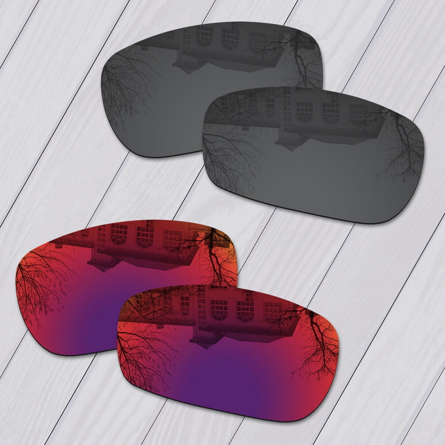 POLARIZED Replacement Lens&Kit For-Oakley Crosshair 2.0 OO4044 Anti-Scratch