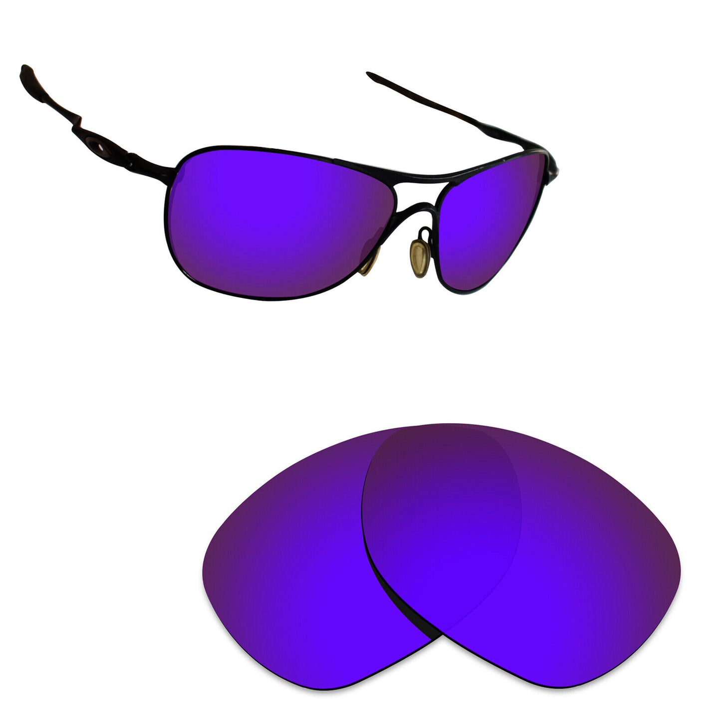 Hawkry Polarized Replacement Lens for-Oakley Crosshair New 2012 Sunglass