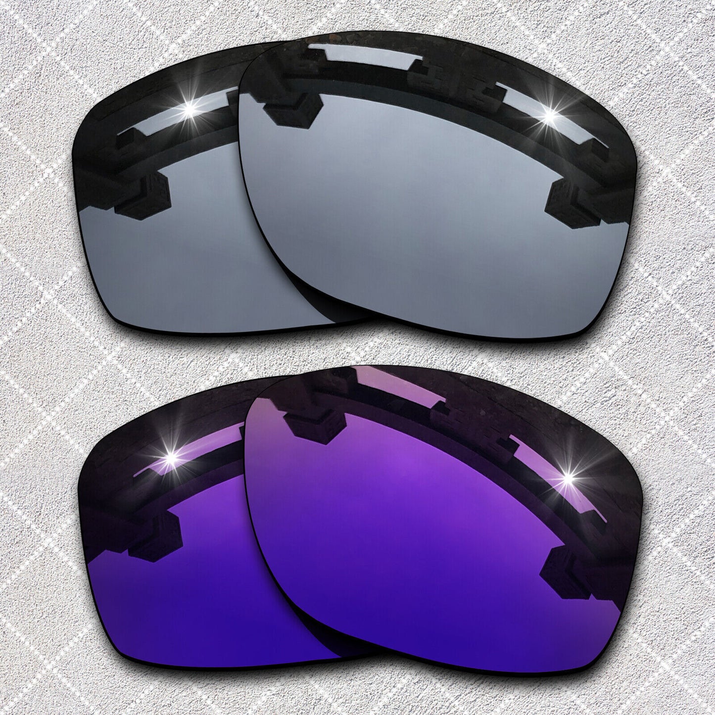 HeyRay Replacement Lenses for Pit Bull Asian Fit OO9161 Sunglasses Polarized-Opt