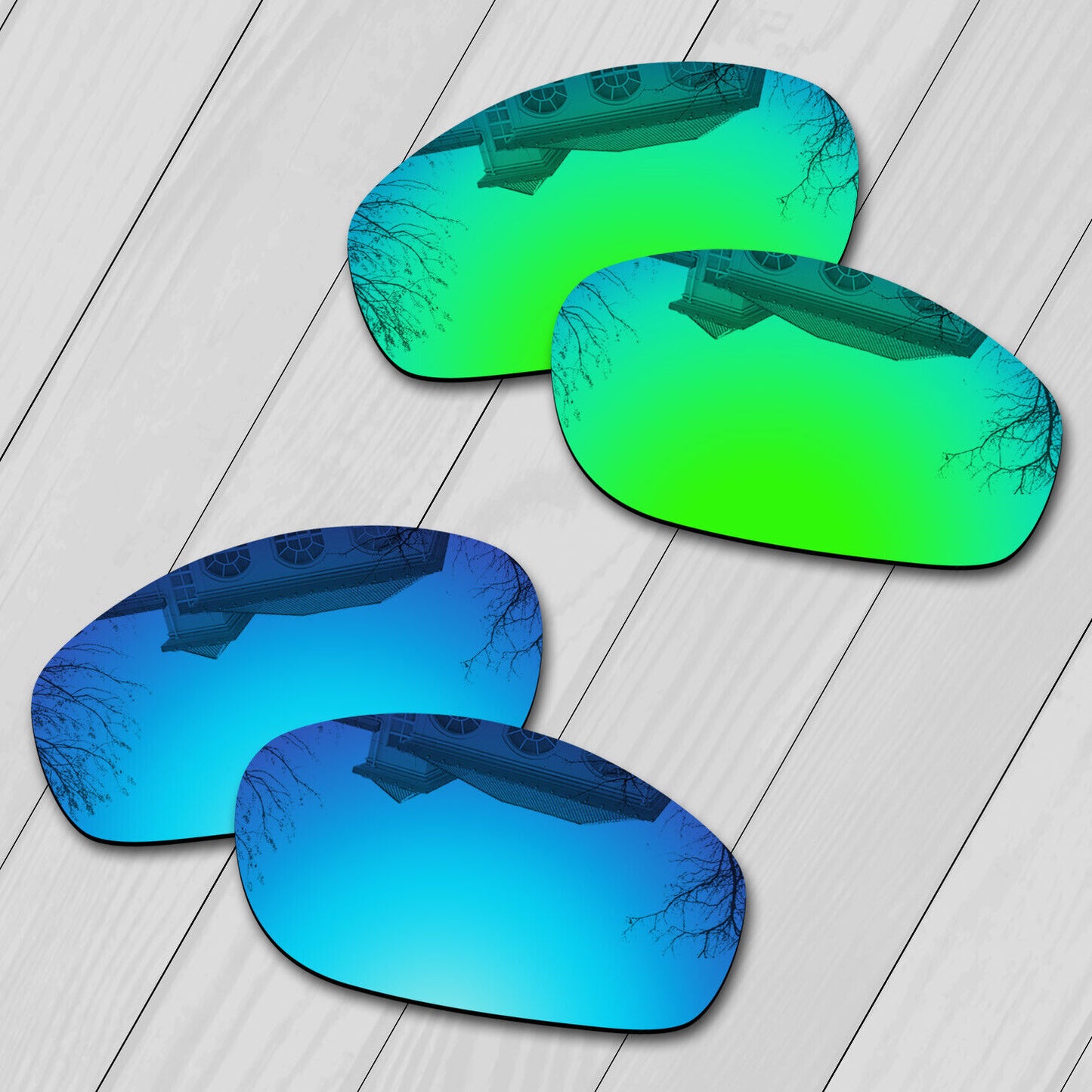 POLARIZED Replacement Lenses For-Oakley Monster Dog Sunglasses Anti-Scratch