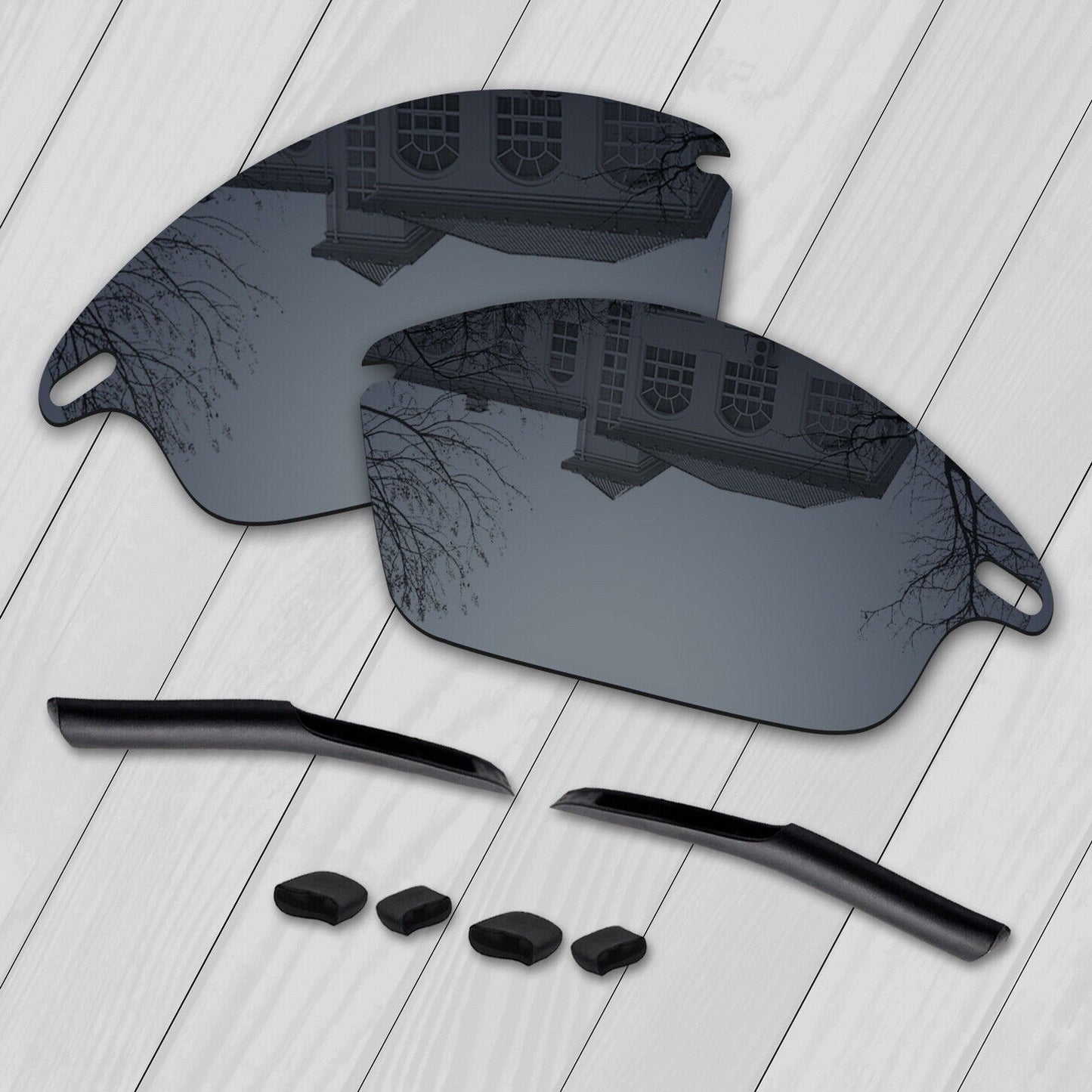 POLARIZED Replacement Lenses&Kit For-Oakley Fast Jacket OO9097 Anti-Scratch Opt