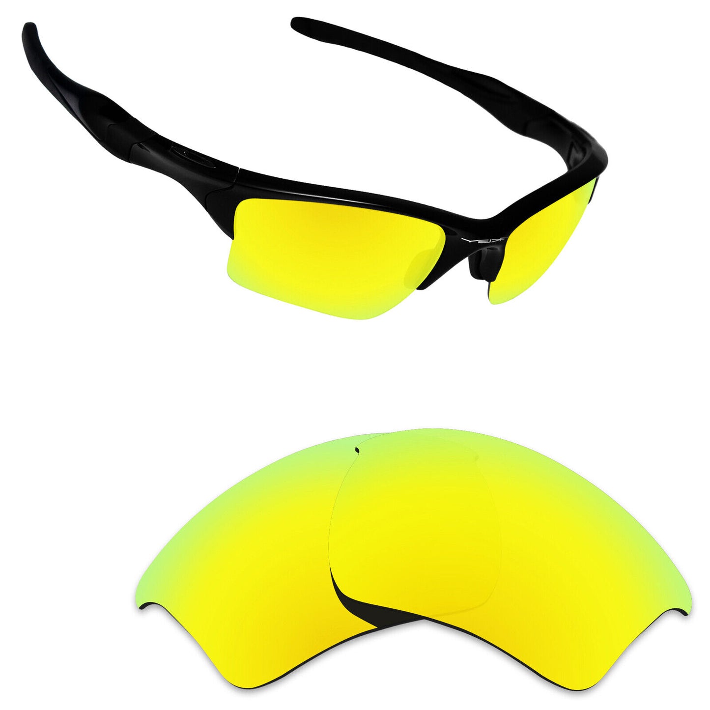 Hawkry Polarized Replacement Lens for-Oakley Half Jacket 2.0 XL OO9154 - Options