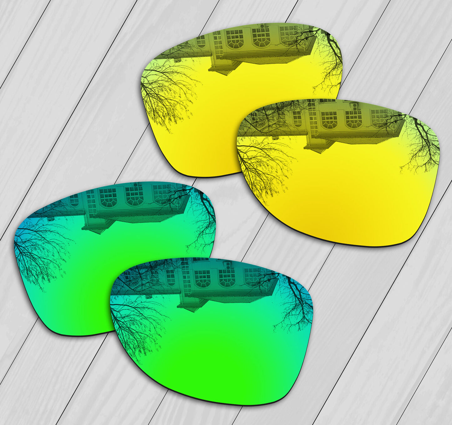 POLARIZED Replacement Lenses For-Oakley Crosshair 2012 Sunglasses Anti-Scratch