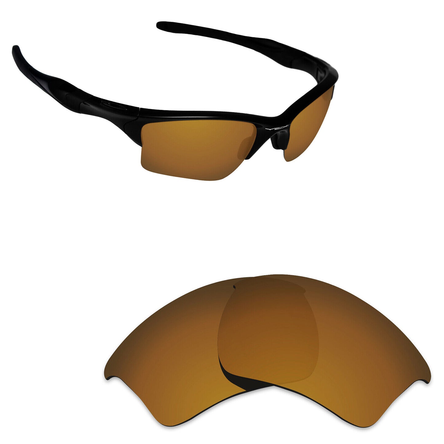 Hawkry Polarized Replacement Lens for-Oakley Half Jacket 2.0 XL OO9154 - Options
