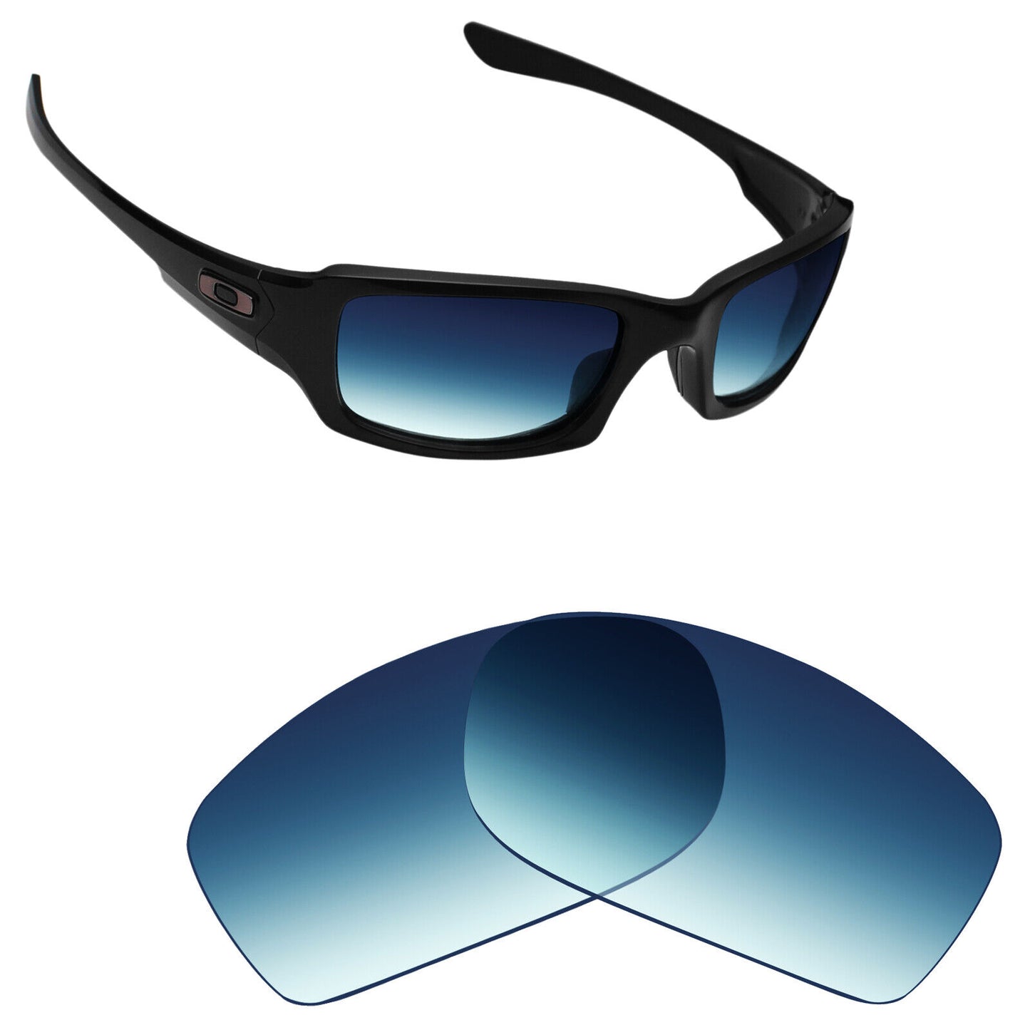 Hawkry Polarized Replacement Lenses for-Oakley Fives Squared Sunglass - Options