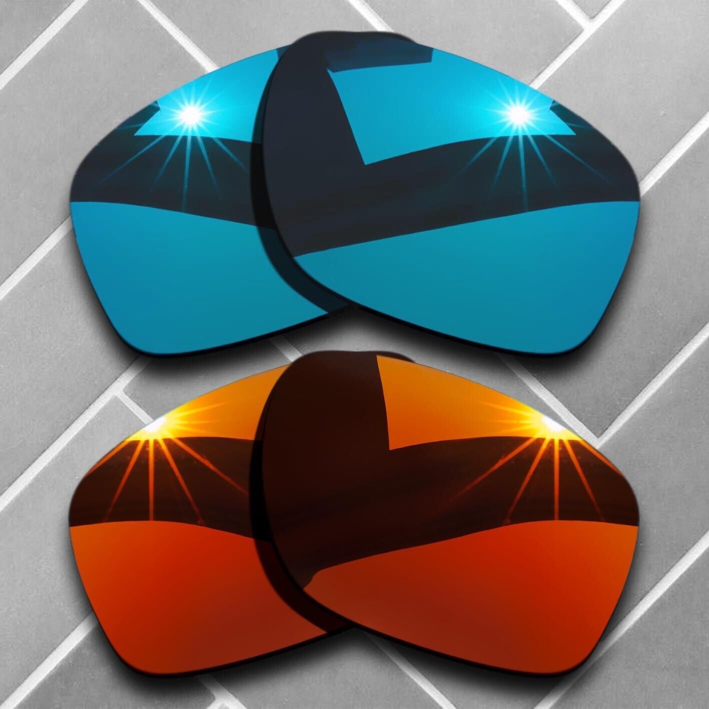 Polarized Anti-Scratch Replacement Lenses for-Oakley Sliver OO9262 Choices US