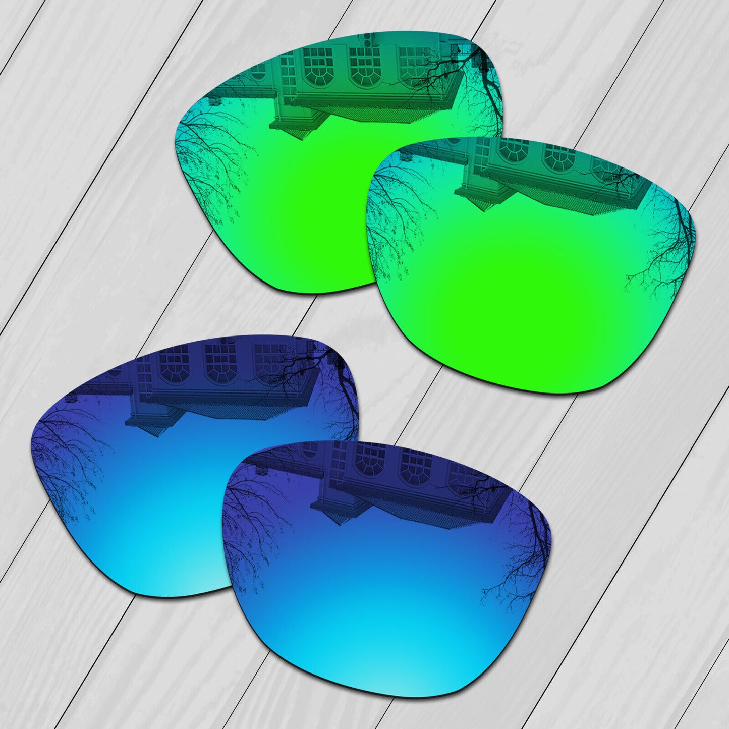 POLARIZED Replacement Lenses For-Oakley Frogskins Range OO9284 Anti-Scratch Opt