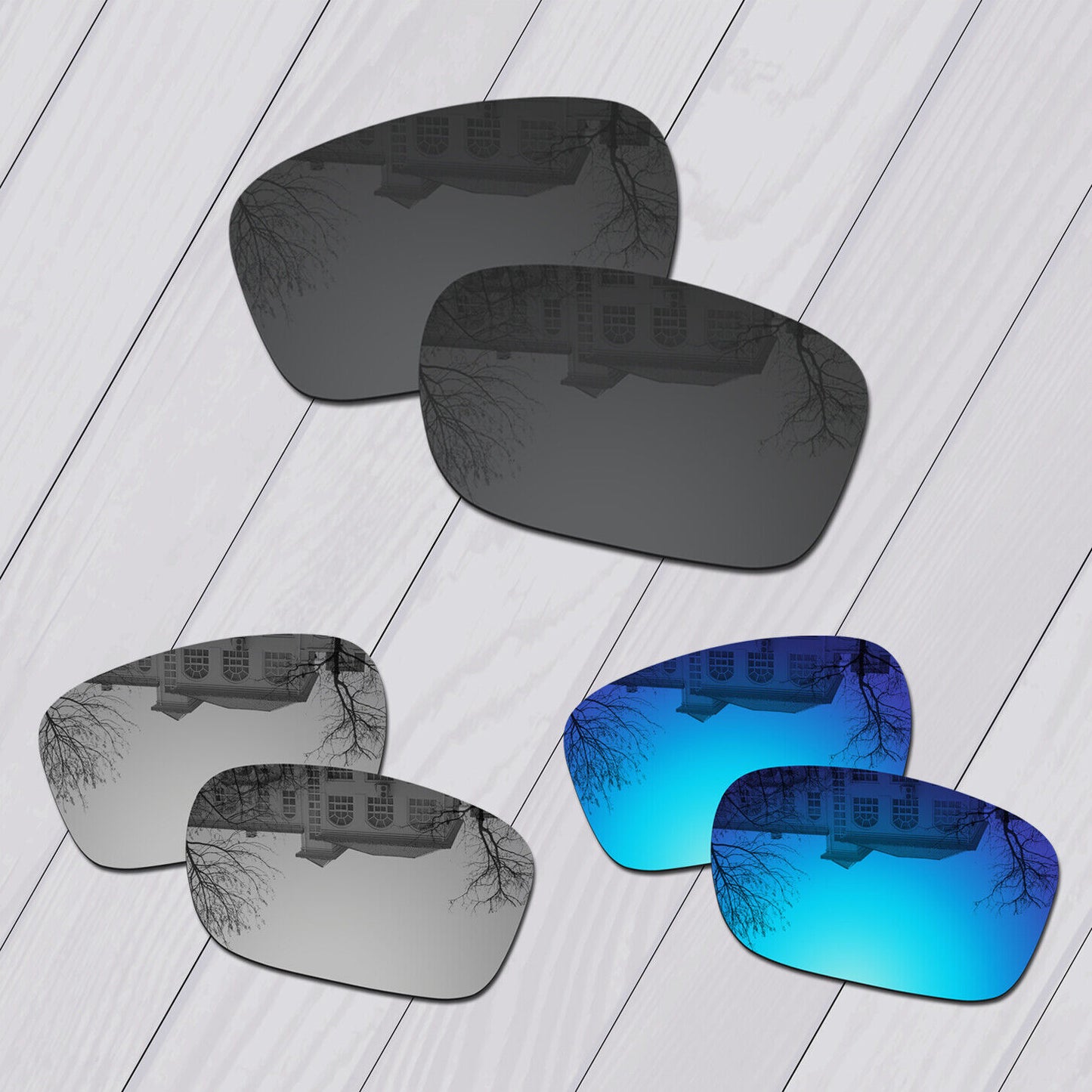 POLARIZED Replacement Lenses For-Oakley Canteen 2014 OO9225 Anti-Scratch Opt