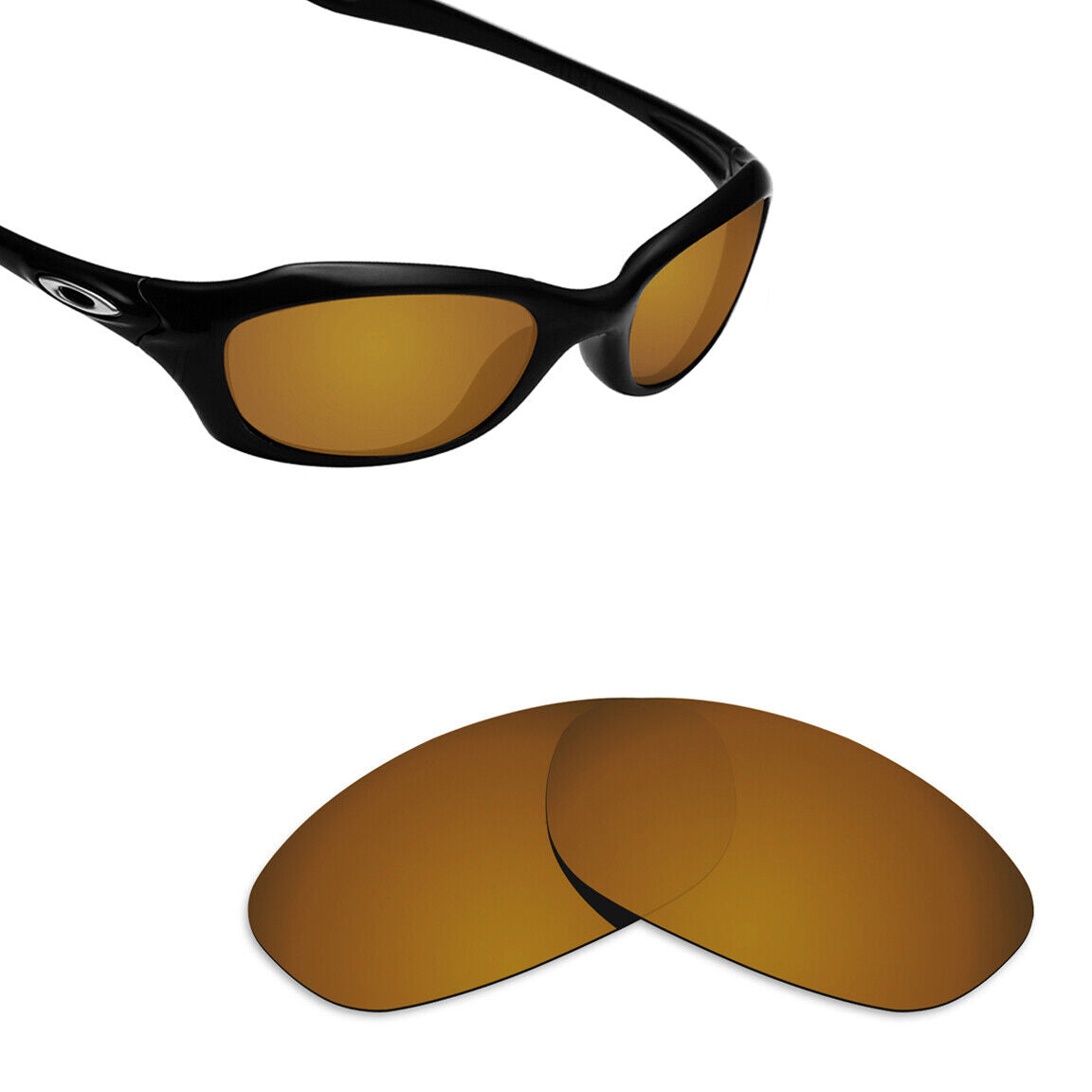 Hawkry Polarized Replacement Lenses for-Oakley XS Fives Sunglass - Multiple