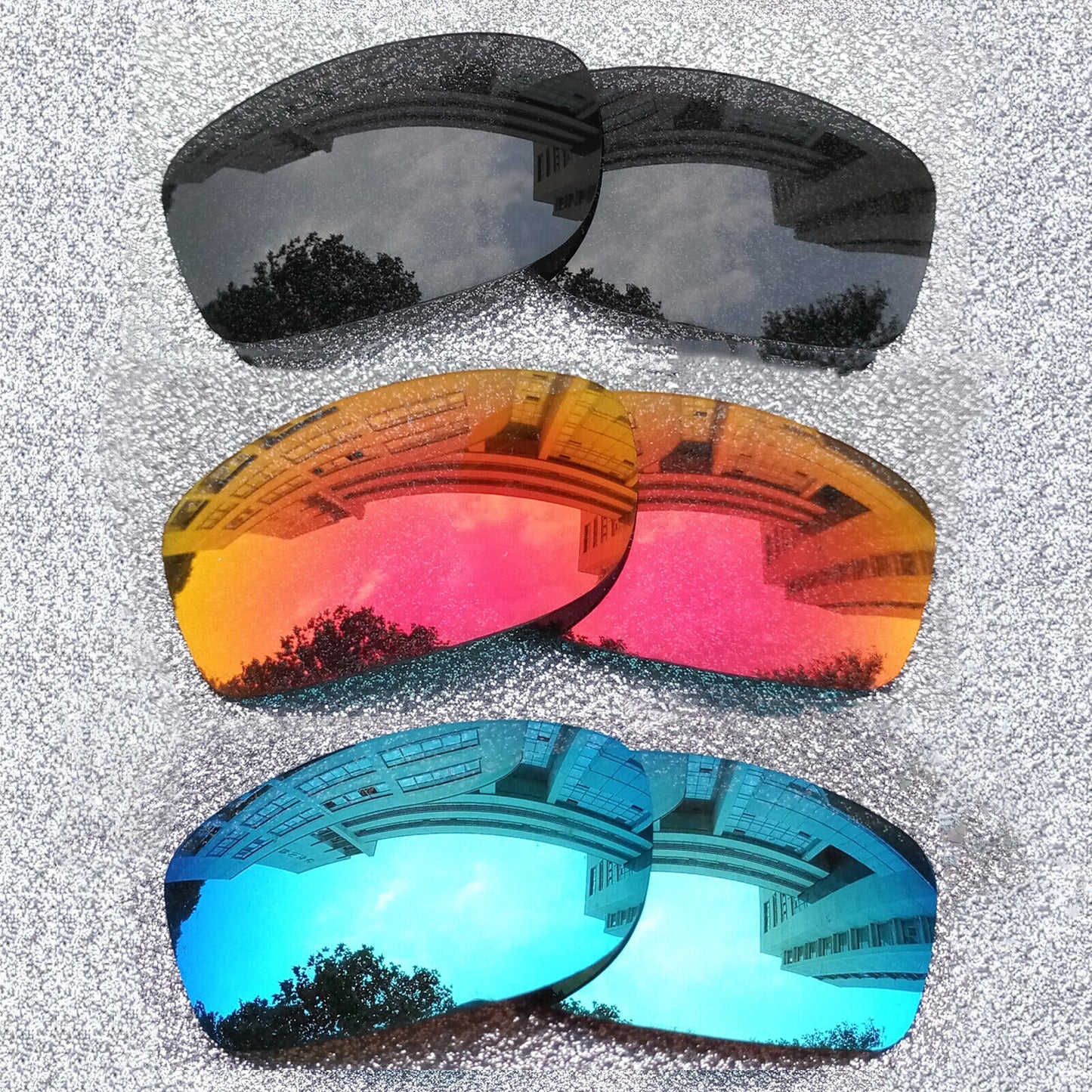 ExpressReplacement Polarized Lenses For-Oakley Fives Squared Sunglasses-Opt