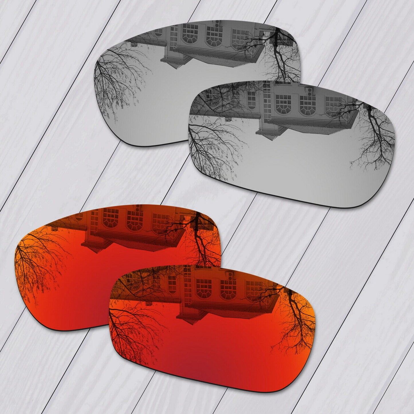 POLARIZED Replacement Lens&Kit For-Oakley Crosshair 2.0 OO4044 Anti-Scratch
