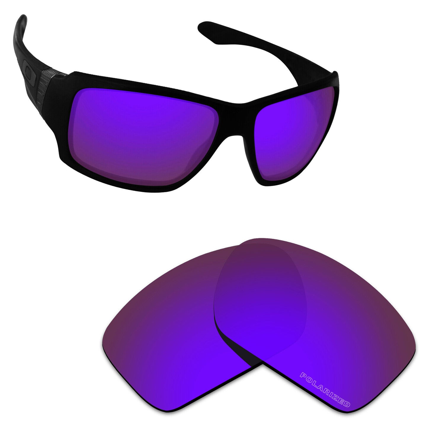 Hawkry Polarized Replacement Lenses for-Oakley Big Taco OO9173 Sunglass-Multiple