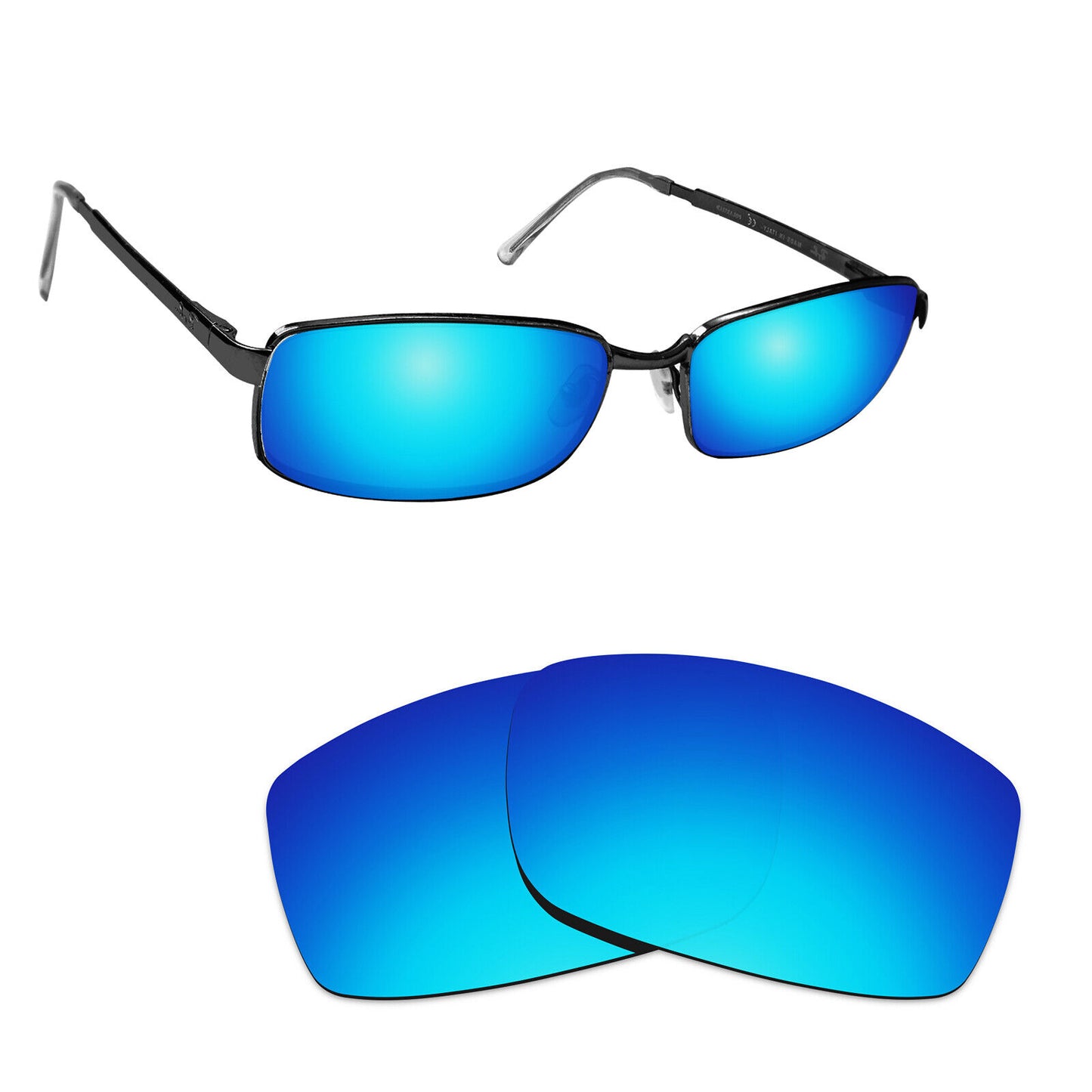 Hawkry Polarized Replacement Lenses for - RayBan-RB3194-59 Sunglass - Multiple
