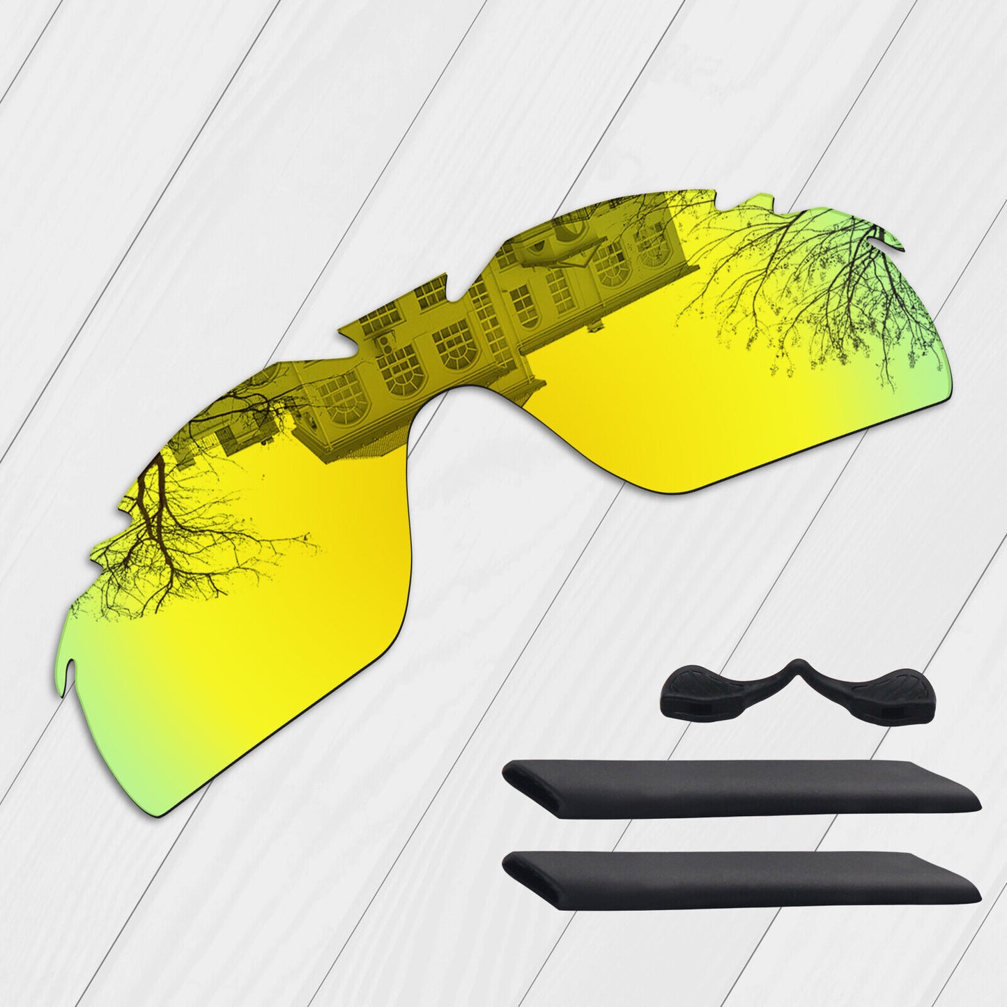 POLARIZED Replacement Lens&Kit For-Oakley Radarlock XL Vented OO9196 Options