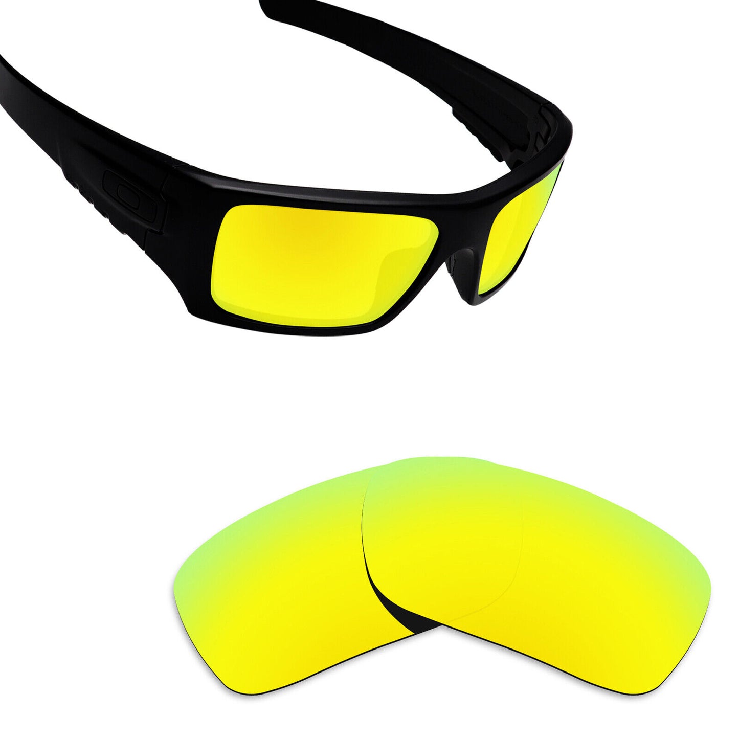 Hawkry Polarized Replacement Lenses for-Oakley SI Industrial Det Cord OO9253 Opt