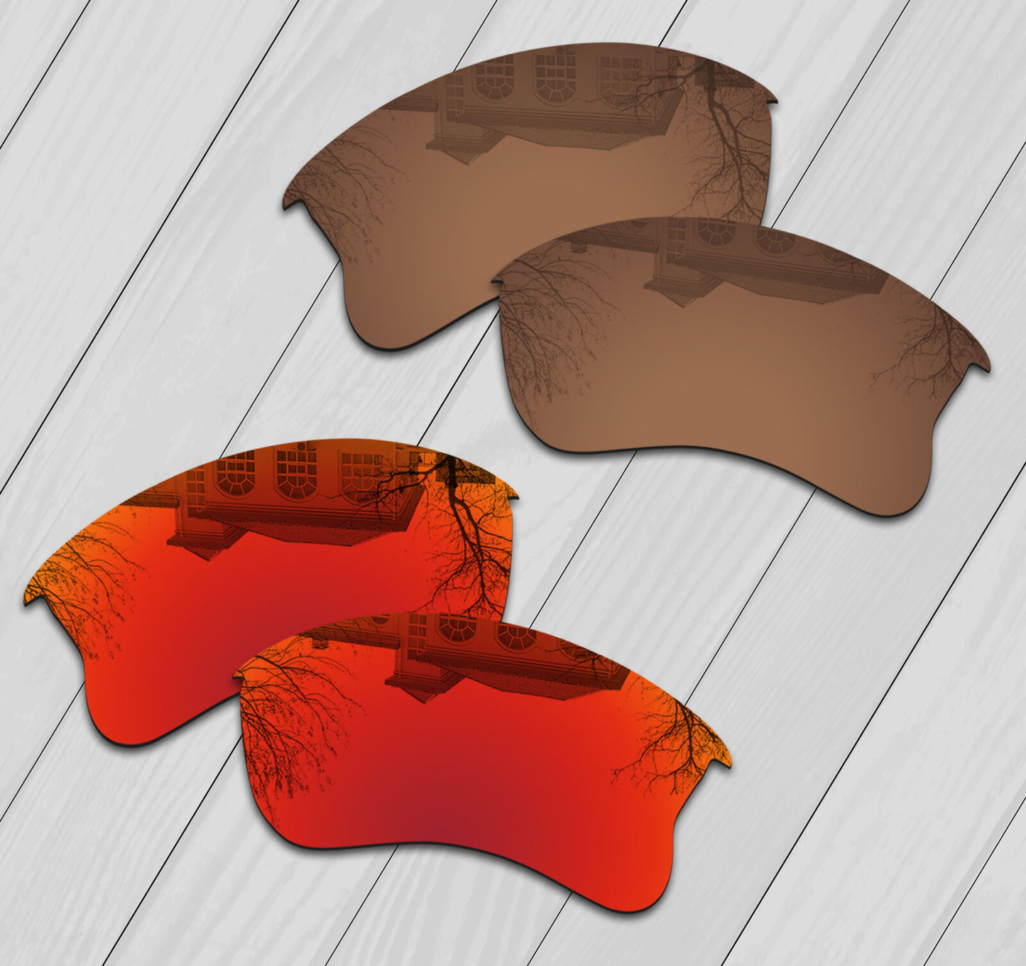 POLARIZED Replacement Lenses For-Oakley Half Jacket 2.0 XL Anti-Scratch Options