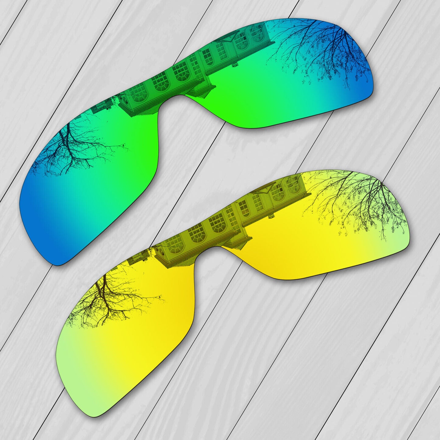 POLARIZED Replacement Lenses For-Oakley Oil Rig Sunglasses Anti-Scratch