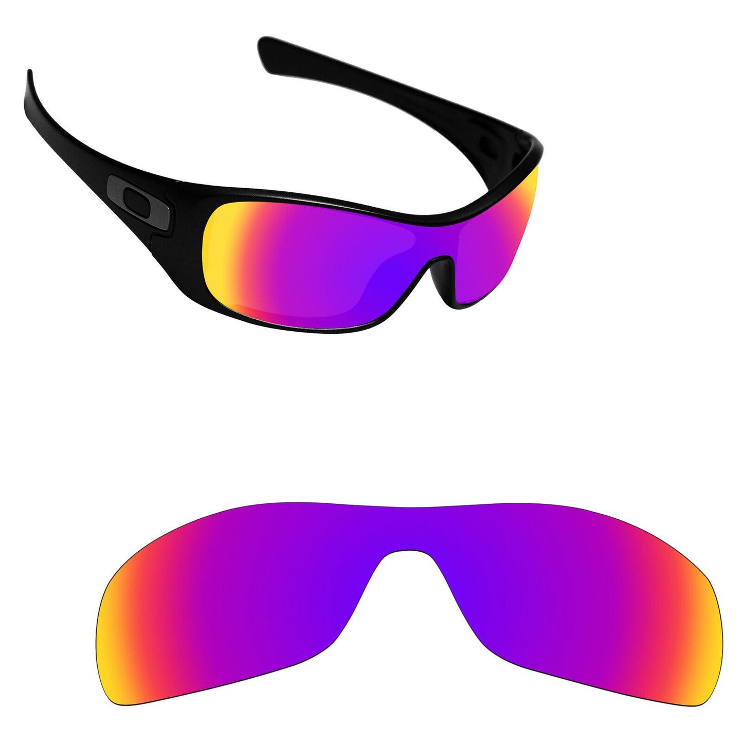 Hawkry Polarized Replacement Lenses for-Oakley Antix Sunglass - Options