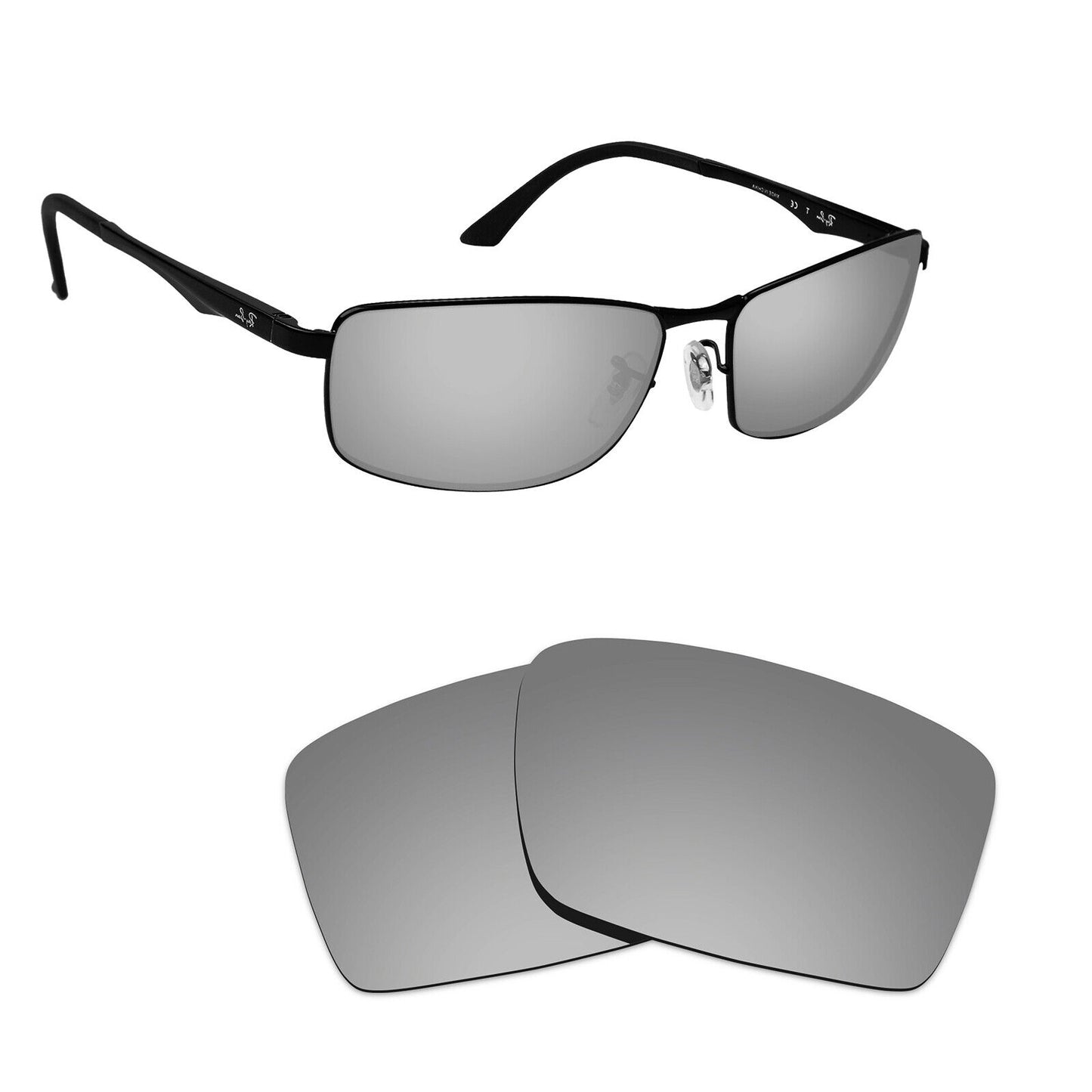 Hawkry Polarized Replacement Lenses for - RayBan-RB3498-61 Sunglass - Multiple
