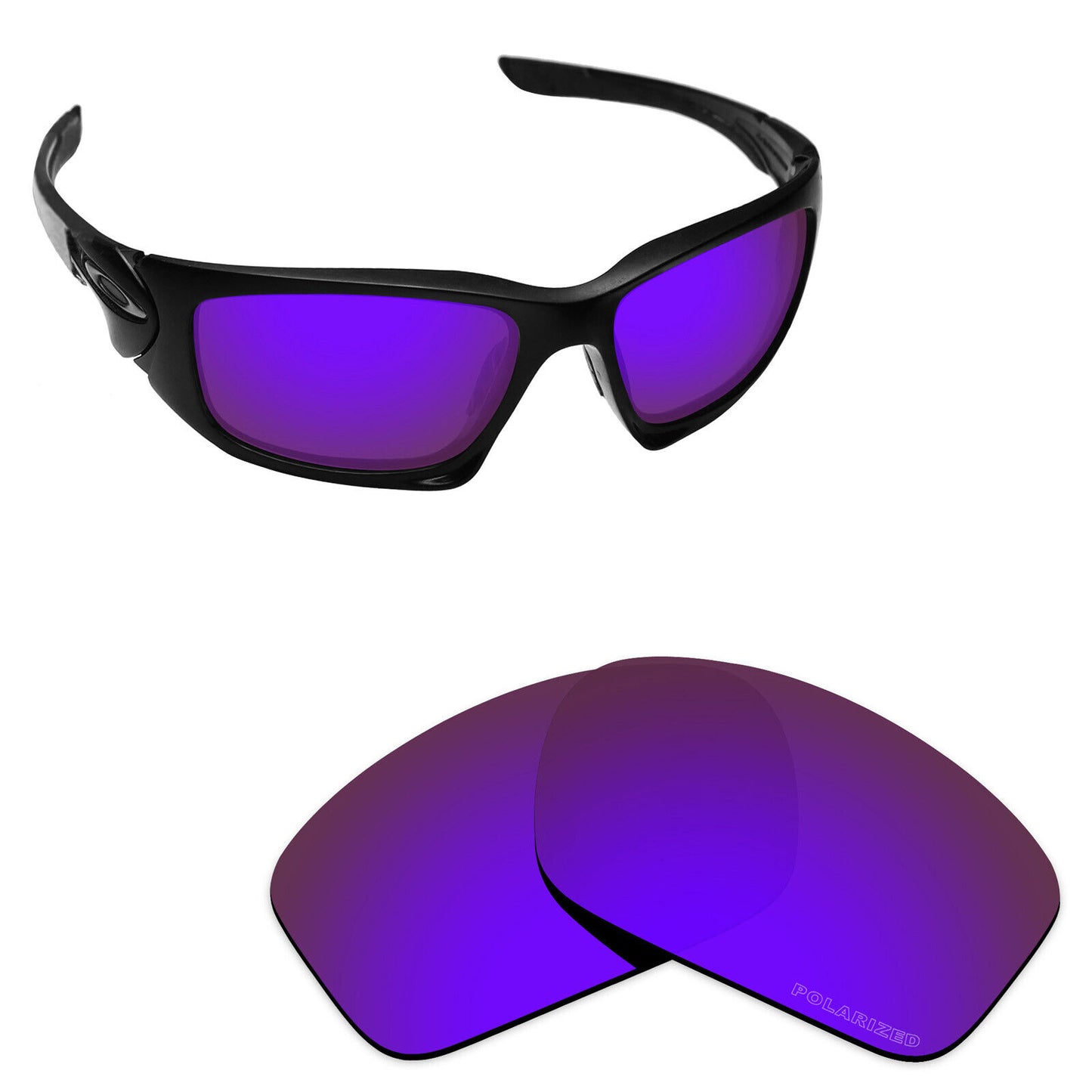 Hawkry Polarized Replacement Lenses for-Oakley Scalpel OO9095 Sunglass - Options