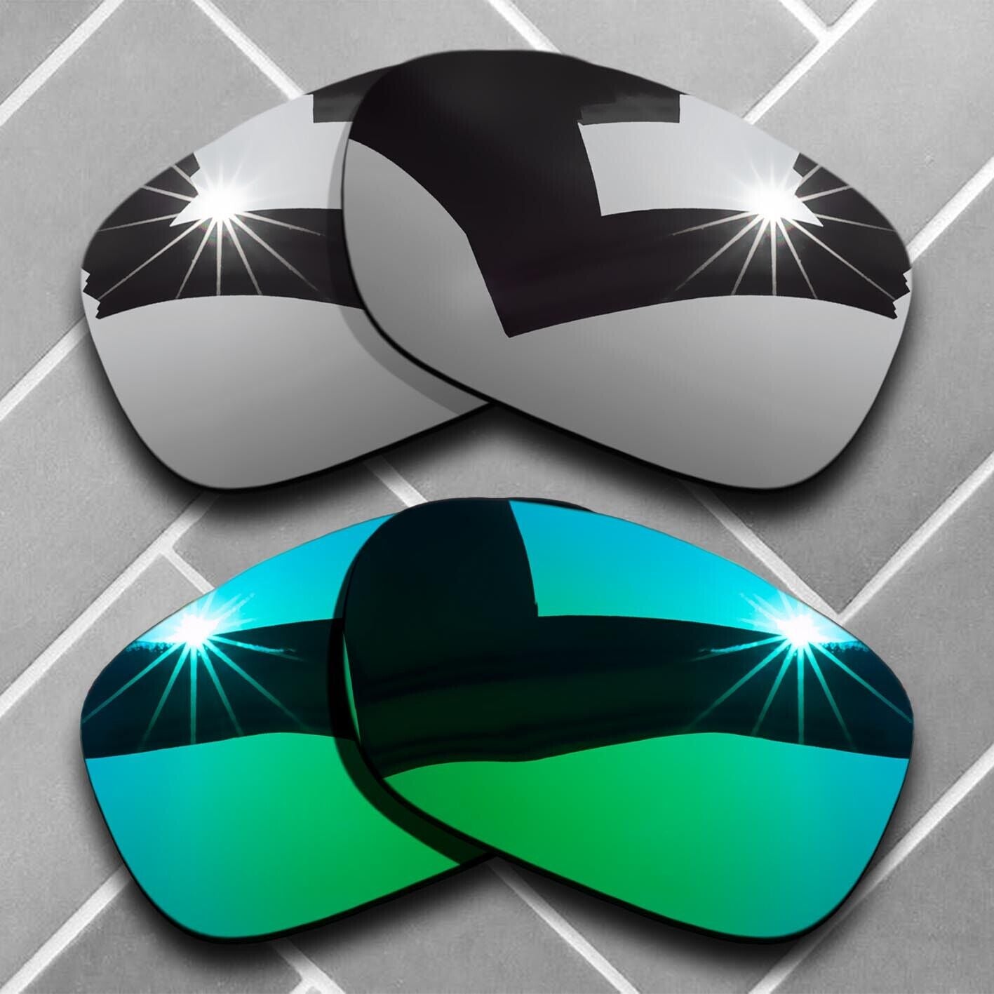 Polarized Replacement lenses for-Oakley Twoface Anti-Scratch Multiple Choices US