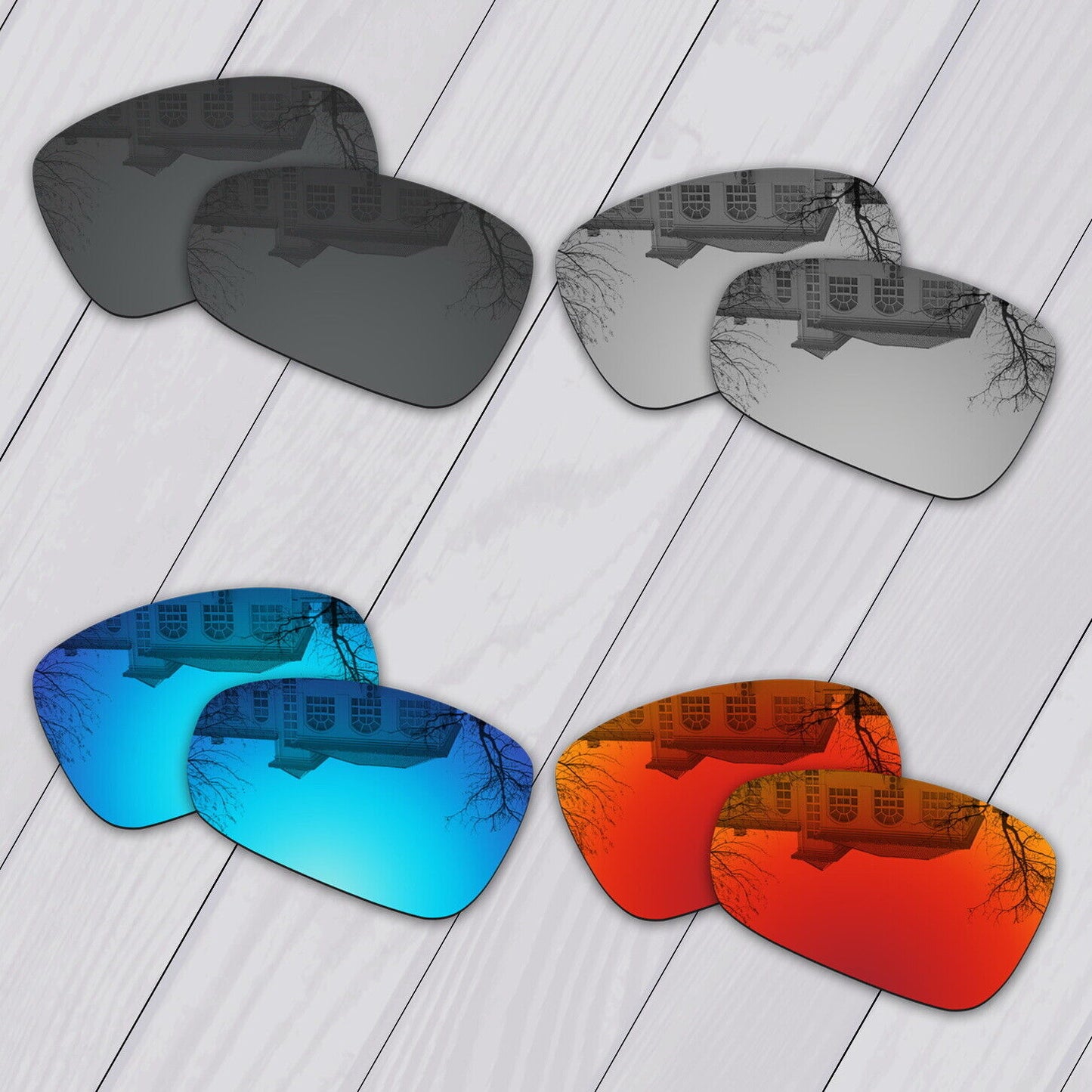 POLARIZED Replacement Lenses For-Oakley Montefrio Sunglasses Anti-Scratch