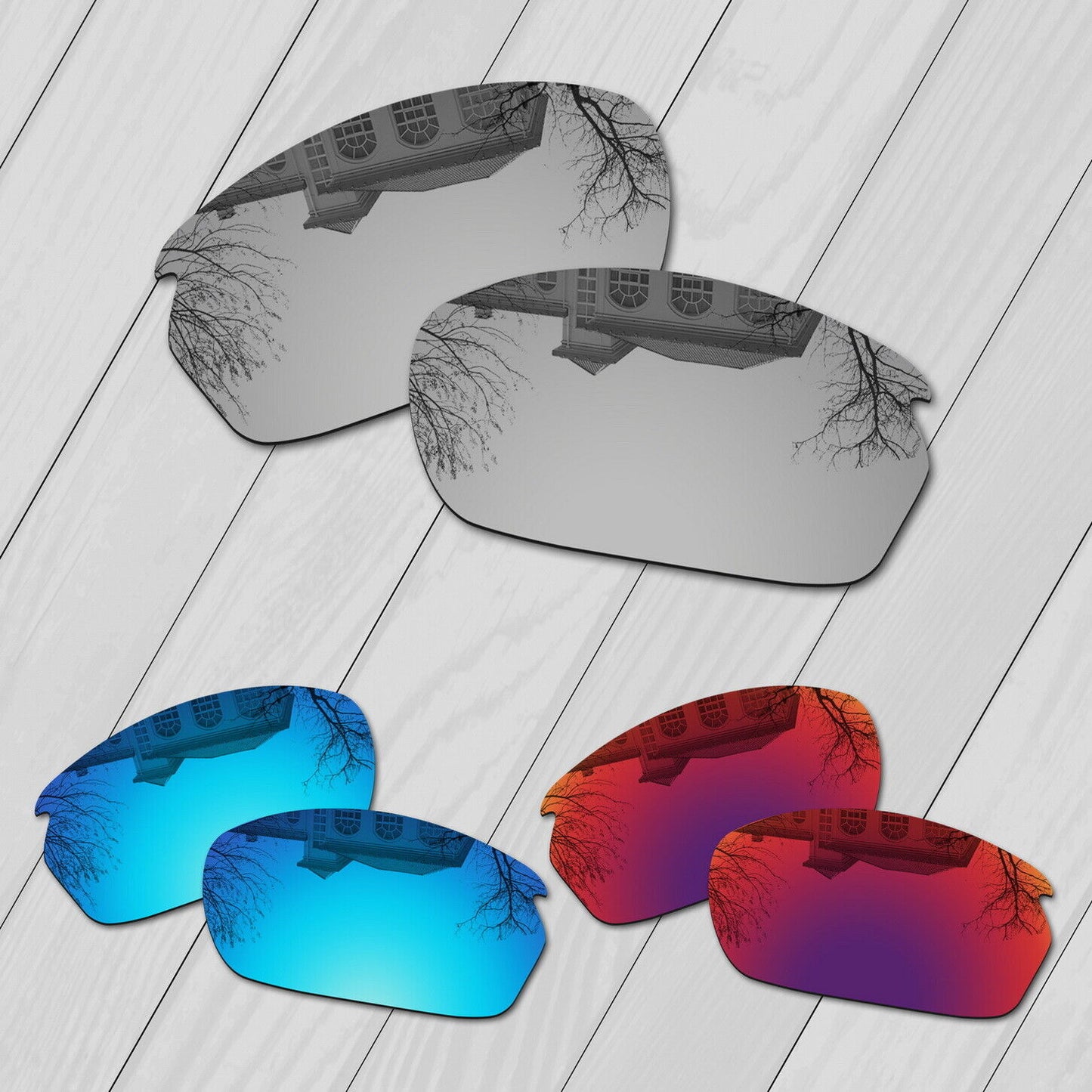 POLARIZED Replacement Lot Lenses For-Oakley Commit SQ OO9086 Anti-Scratch