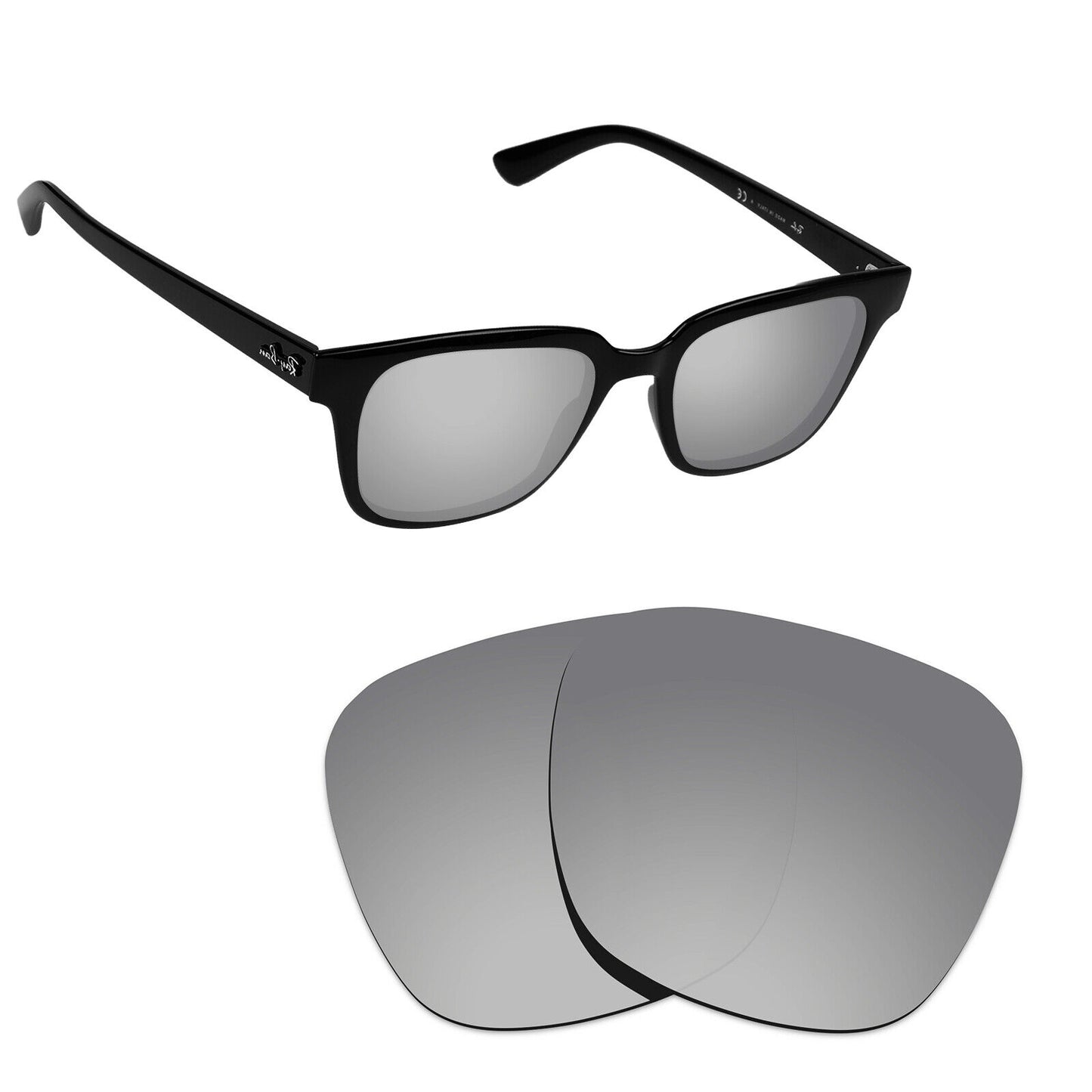 Hawkry Polarized Replacement Lenses for - RayBan-RB4323-51 Sunglass - Multiple