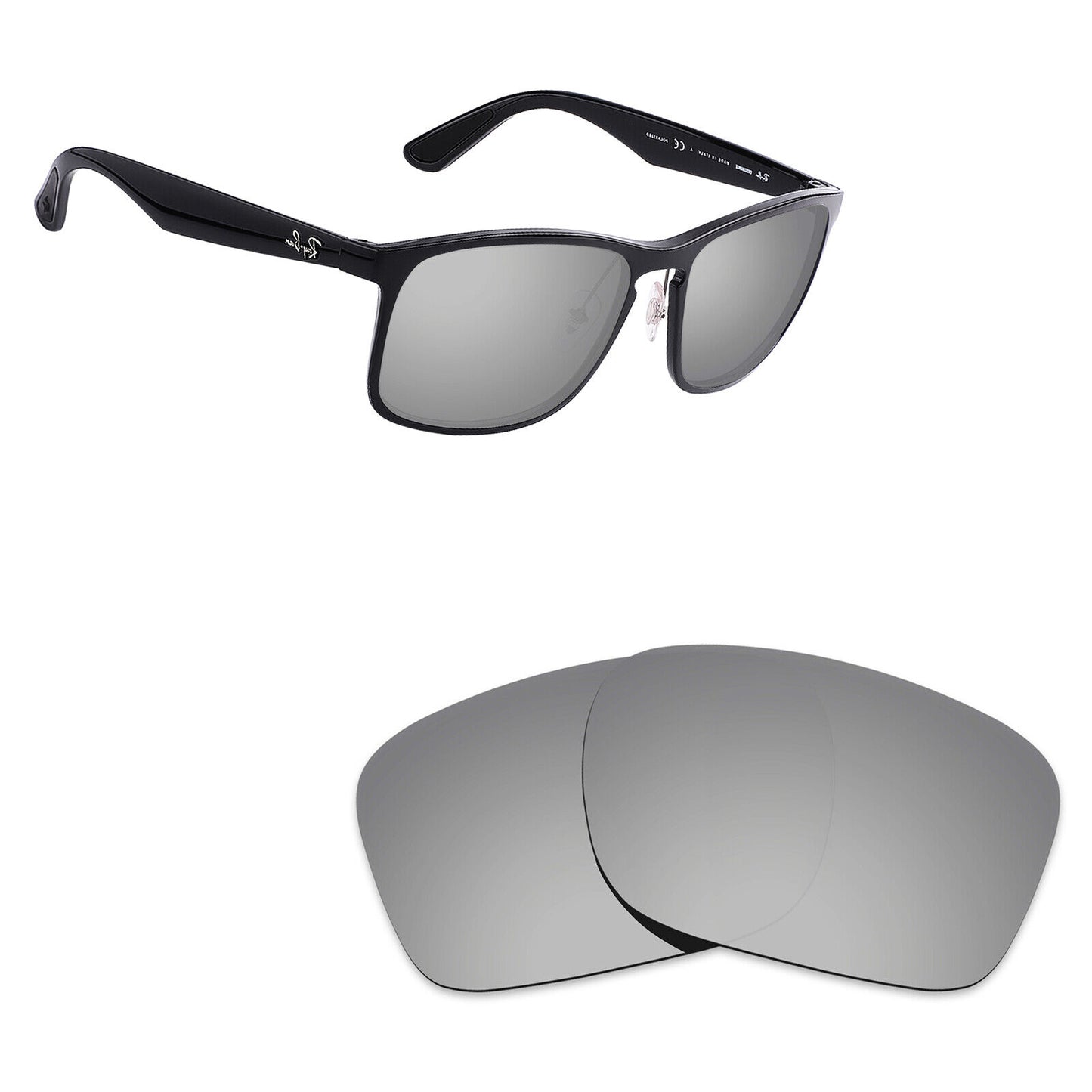 Hawkry Polarized Replacement Lens for-RayBan RB4264-58 Sunglass - Options