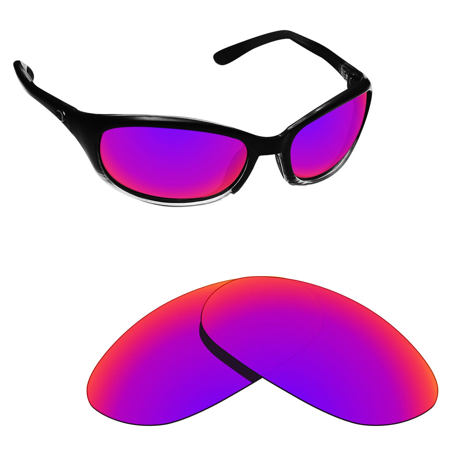 Hawkry Polarized Replacement Lenses for-Costa Harpoon Sunglass - Multiple
