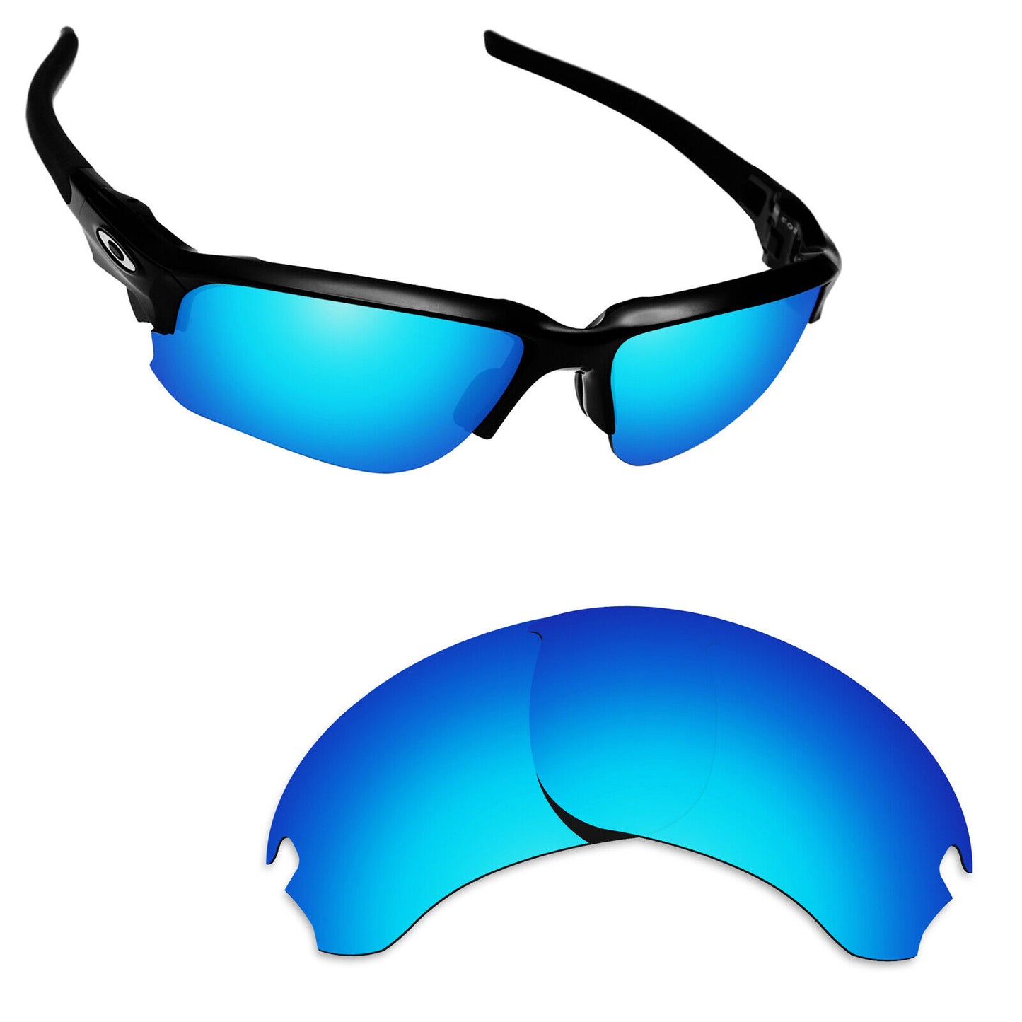 Hawkry Polarized Replacement Lens for-Oakley Si Speed Jacket OO9228 - Multiple