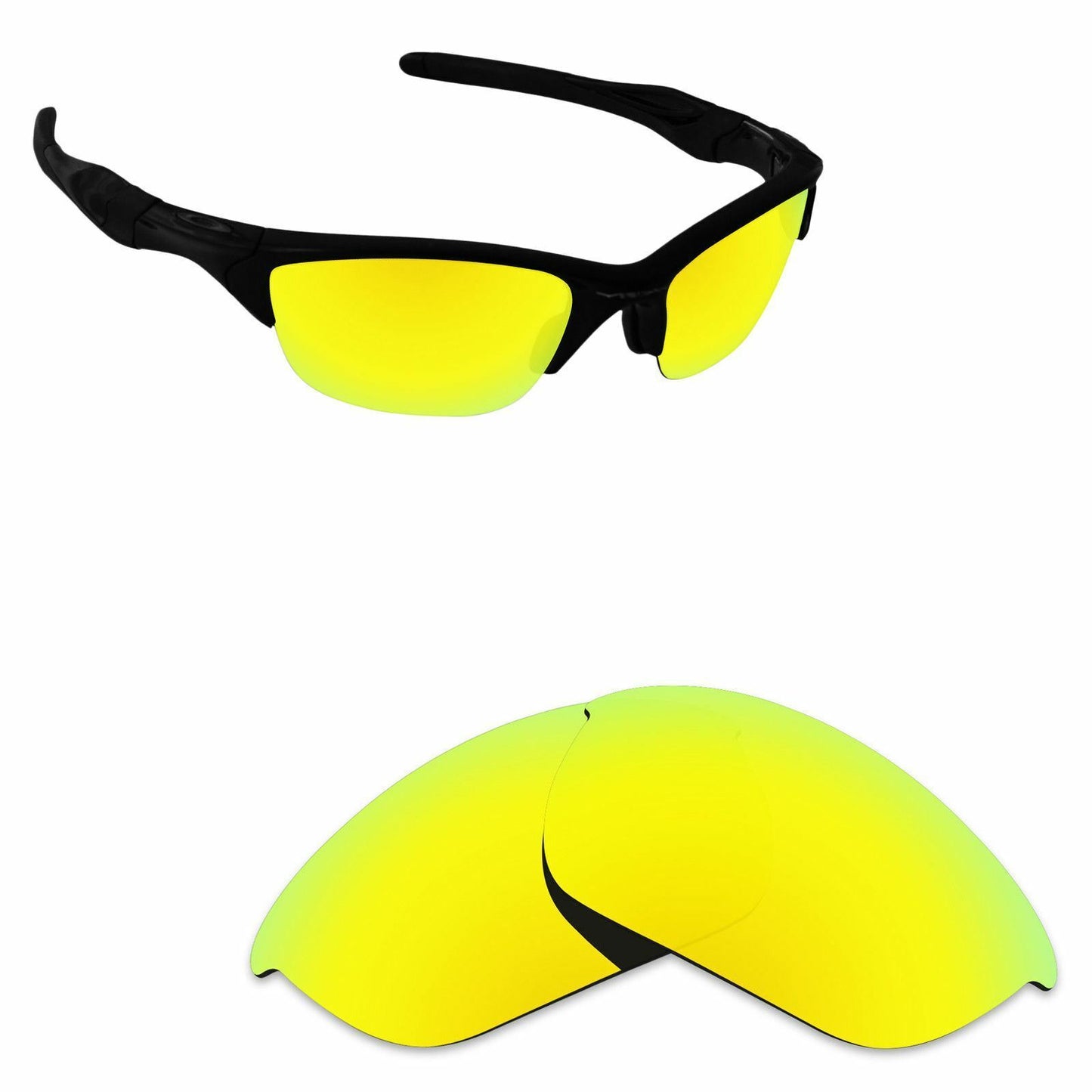 Hawkry Polarized Replacement Lens for-Oakley Half Jacket 2.0 OO9144 - Multiple