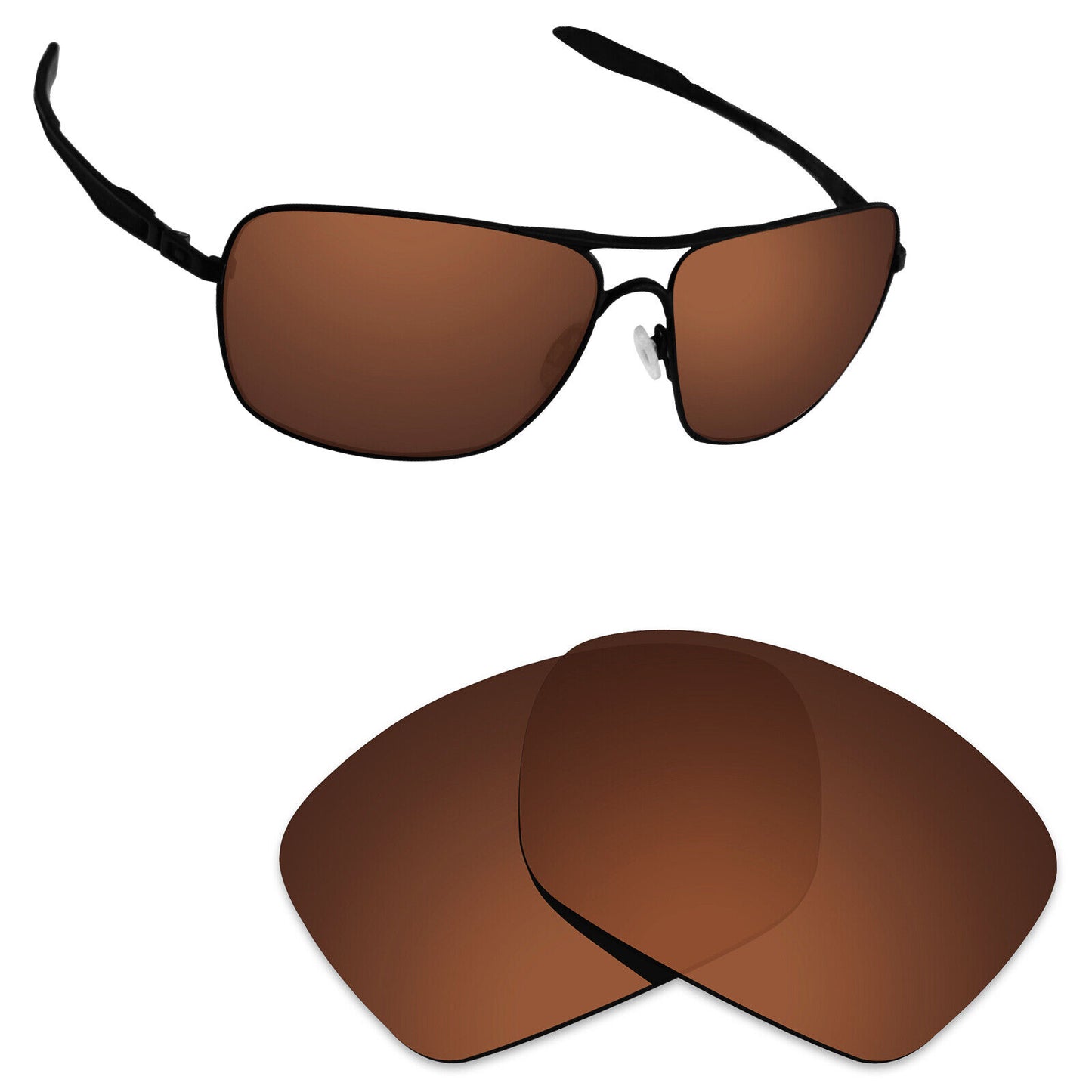 Hawkry Polarized Replacement Lens for-Oakley Plaintiff Squared OO4063 - Multiple