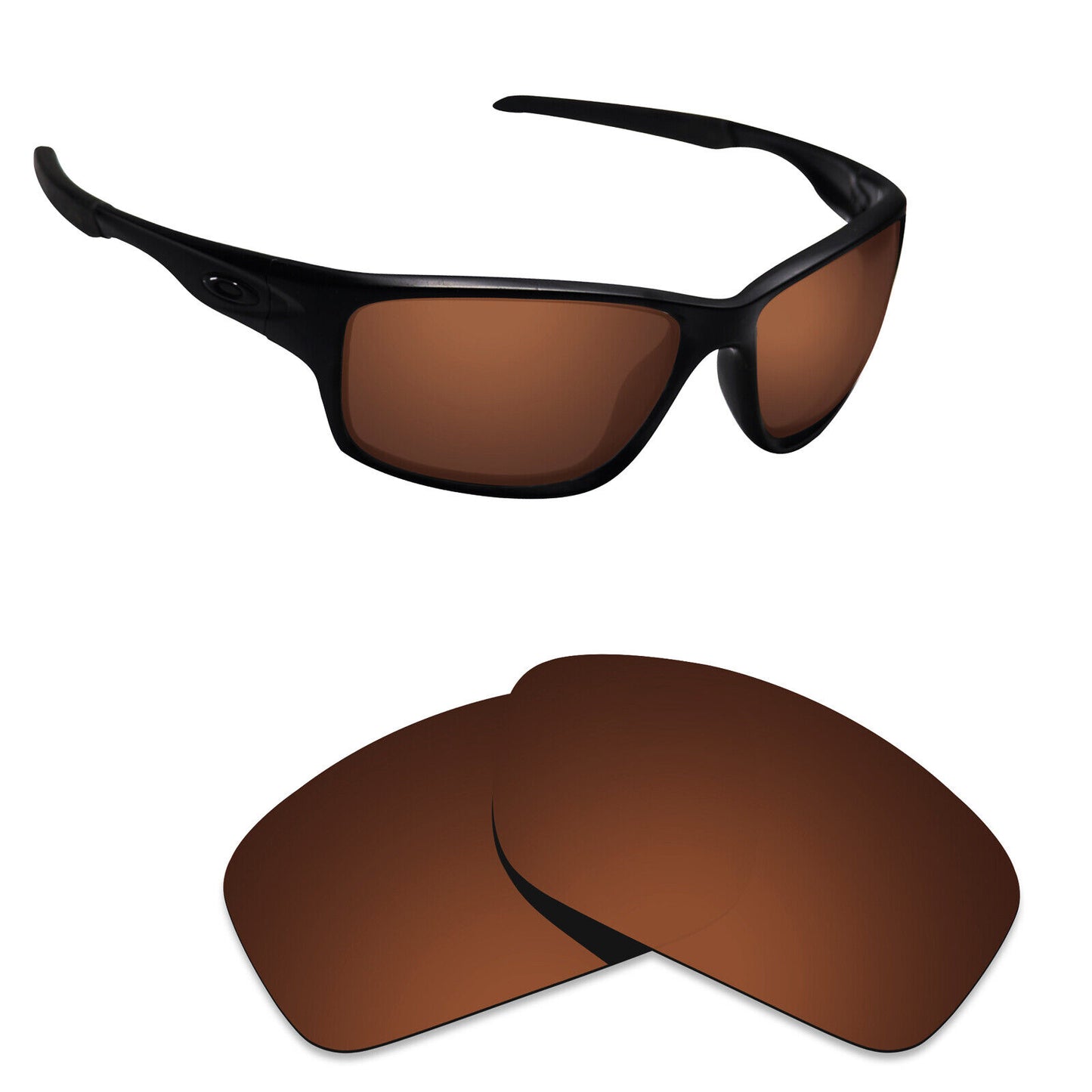 Hawkry Polarized Replacement Lenses for-Oakley Canteen 2014 Sunglass-Multiple