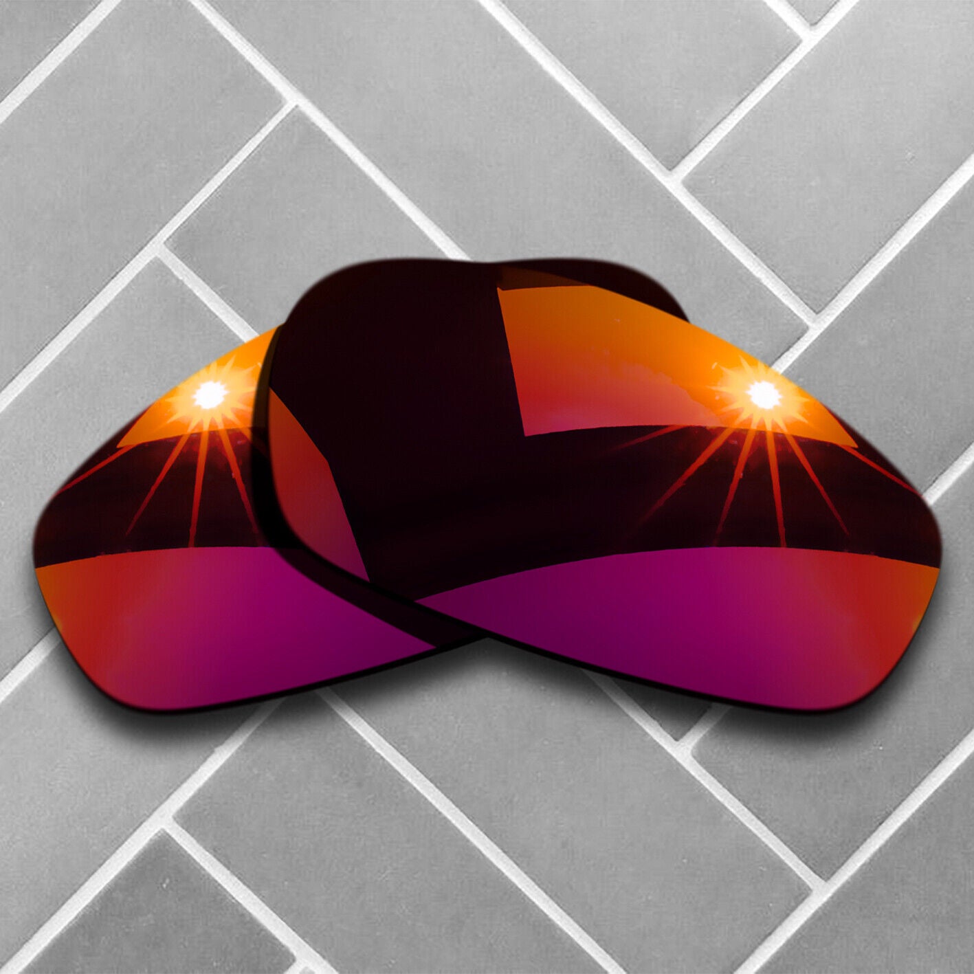 Polarized Anti-Scratch Replacement Lenses for-Oakley Split Jacket Choices US