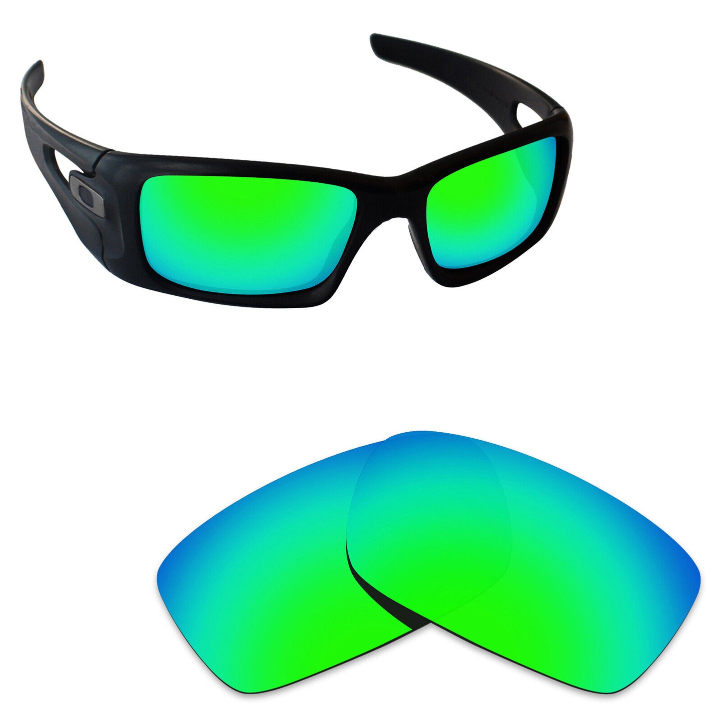 Hawkry Polarized Replacement Lenses for-Oakley Crankcase OO9165 - Mutiple