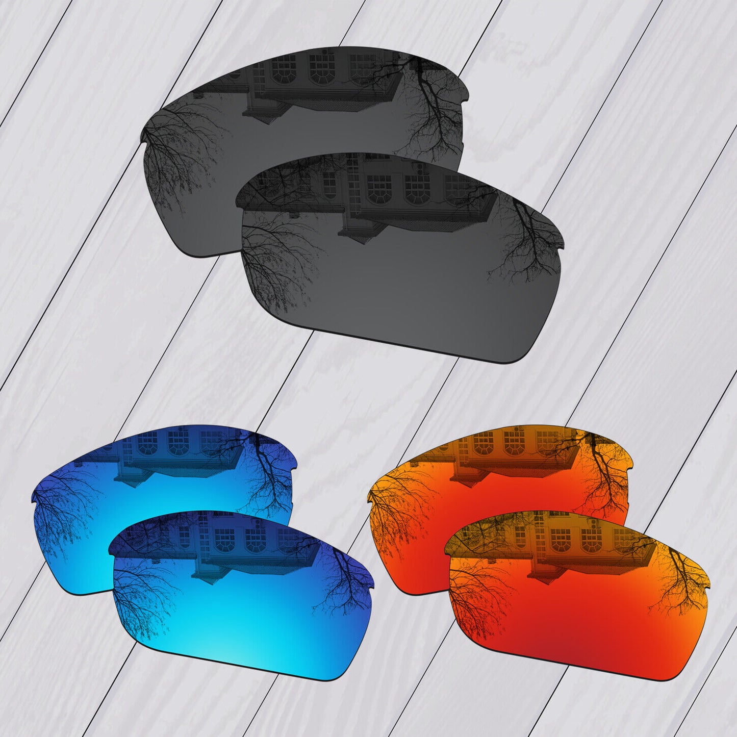 POLARIZED Replacement Lens For-Oakley RPM Squared OO9257 Sunglasses Anti-Scratch