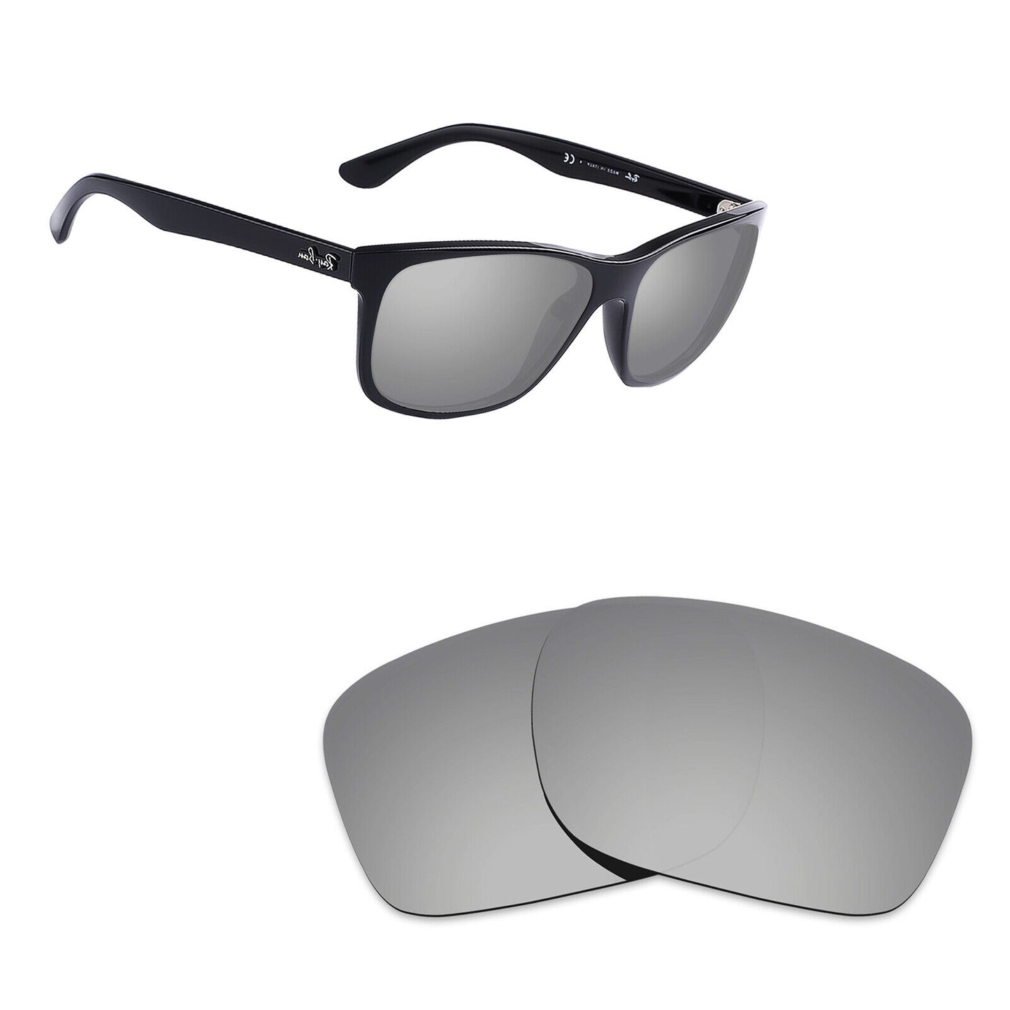 Hawkry Polarized Replacement Lenses for - RayBan-RB4181-57 Sunglass - Multiple