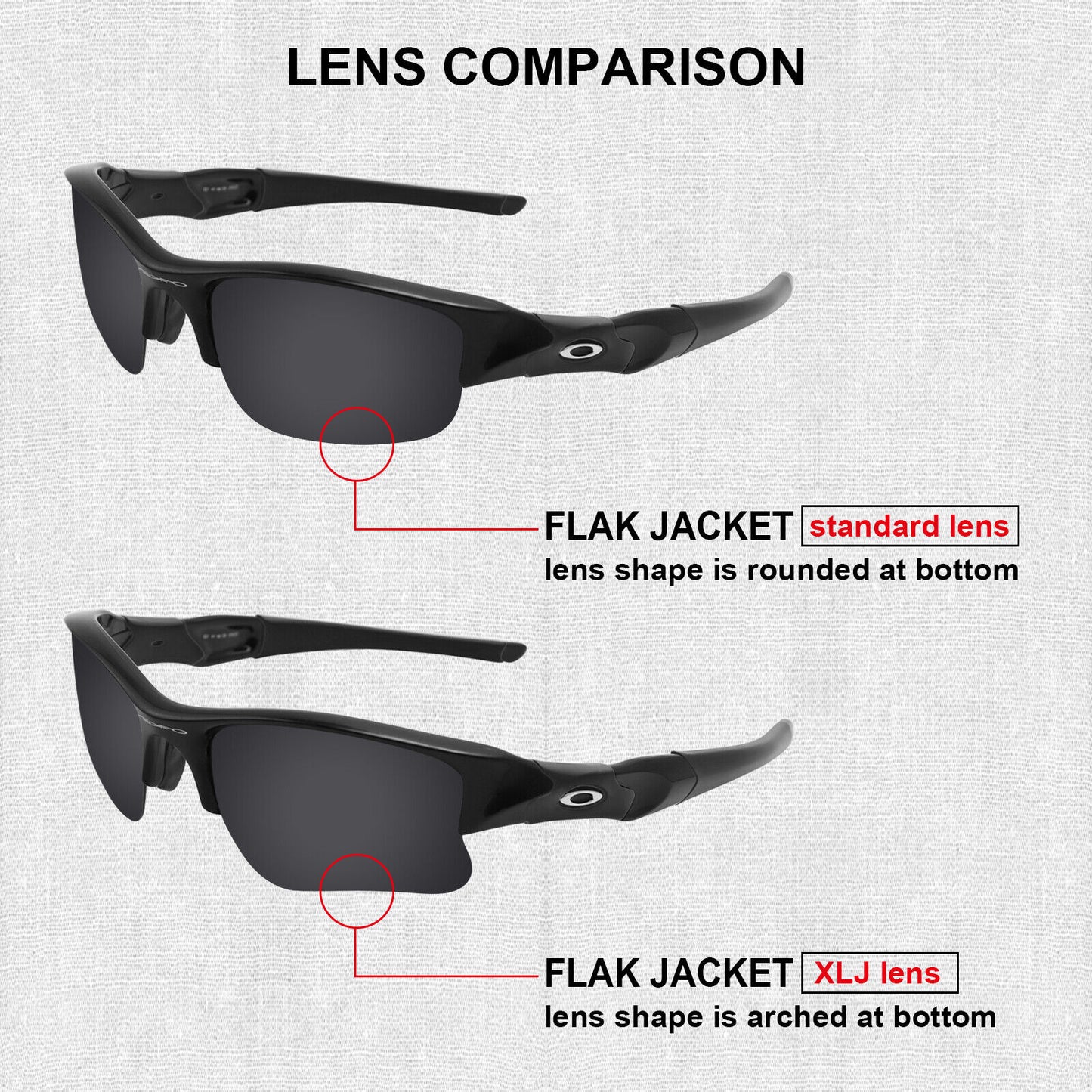 Hawkry Polarized Replacement Lenses for-Oakley Batwolf OO9101 Sunglass -Multiple