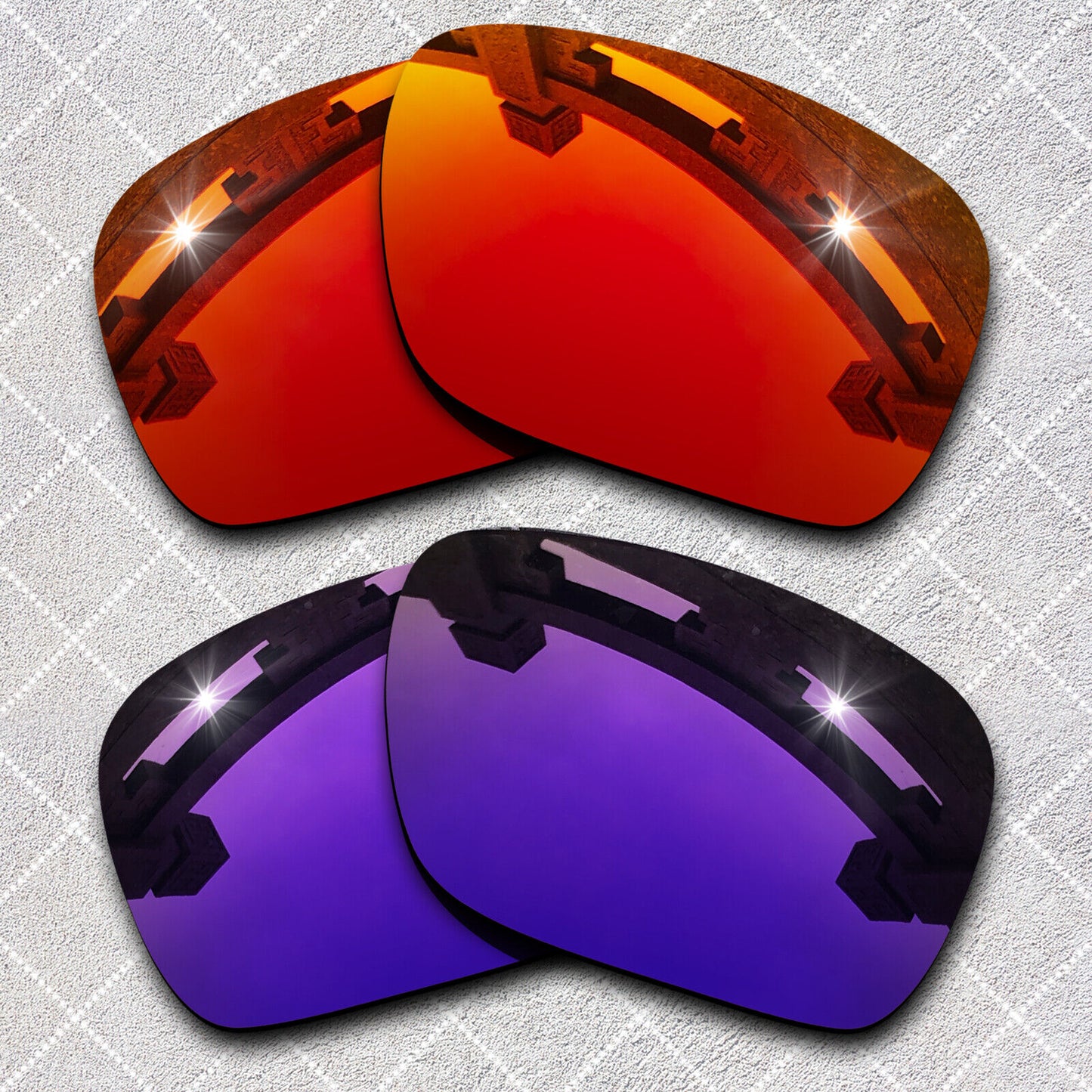 HeyRay Replacement Lenses for Sliver XL OO9341 Sunglasses Polarized -Opt
