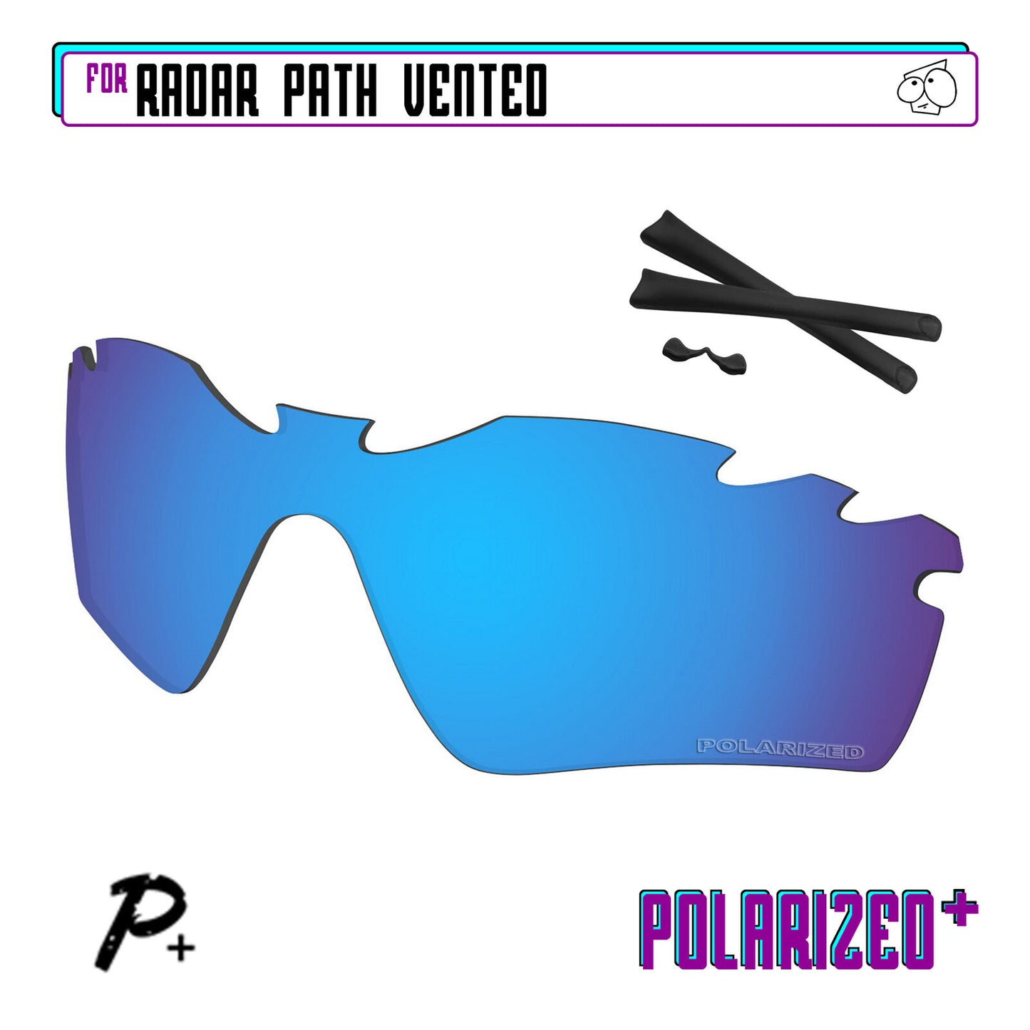 POLARIZED Replacement Lenses & Kit For-Oakley Radar Path Vented Anti-Scratch